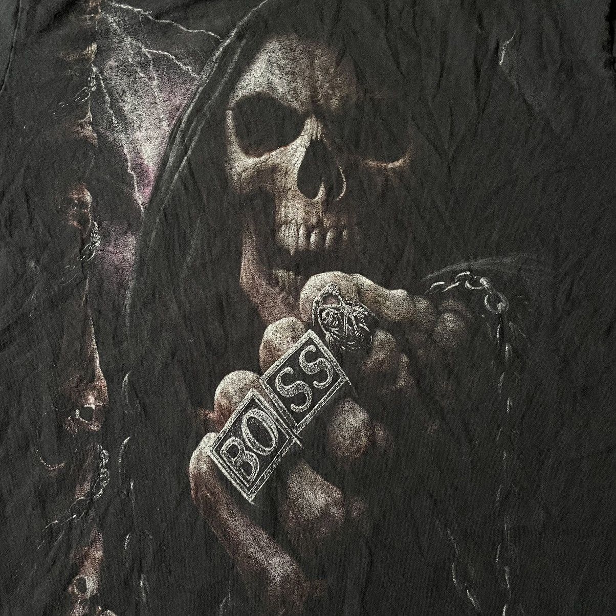 Band Tees Vintage Y2K Scream Dead Face 666 Devil Creepy Horror Tee Size US L / EU 52-54 / 3 - 6 Thumbnail