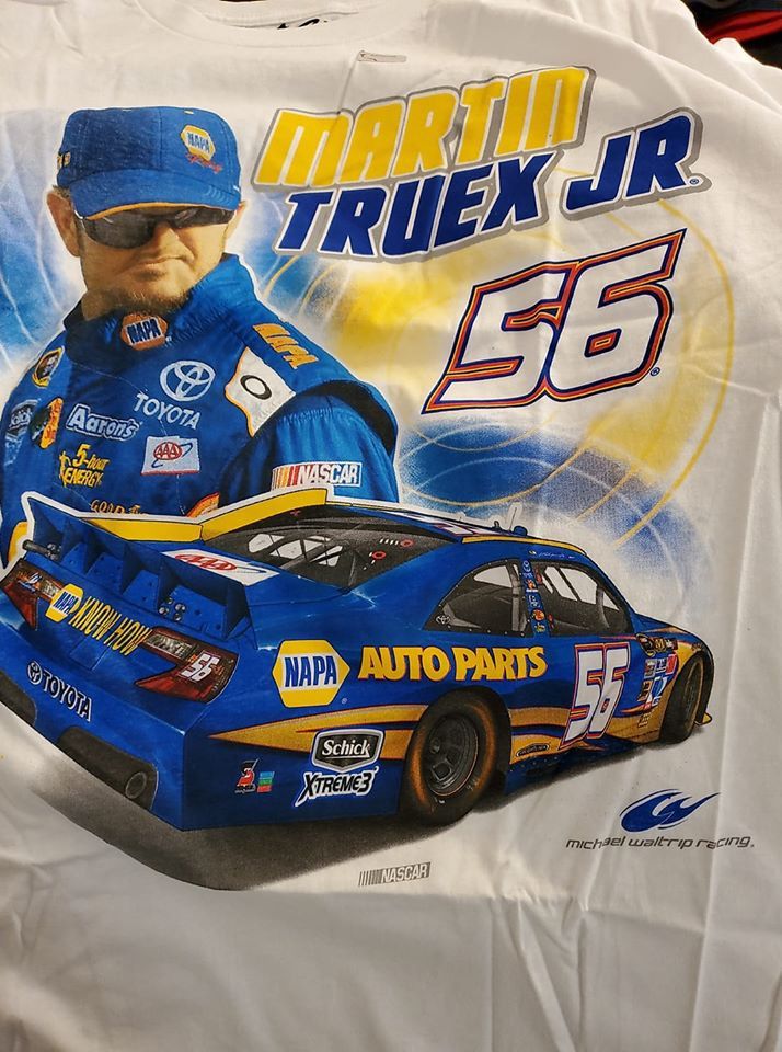 Chase Authentics × NASCAR × Vintage Vintage Martin Truex Jr #56 NAPA on WH XL Chase tee shirt Size US XL / EU 56 / 4 - 2 Thumbnail