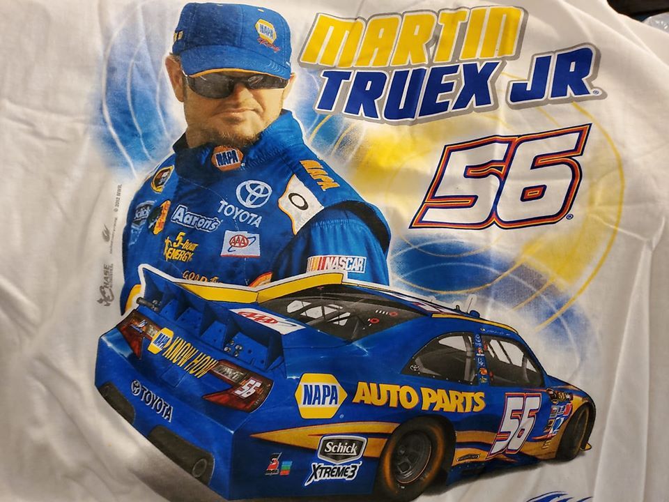 Chase Authentics × NASCAR × Vintage Vintage Martin Truex Jr #56 NAPA on WH XL Chase tee shirt Size US XL / EU 56 / 4 - 1 Thumbnail