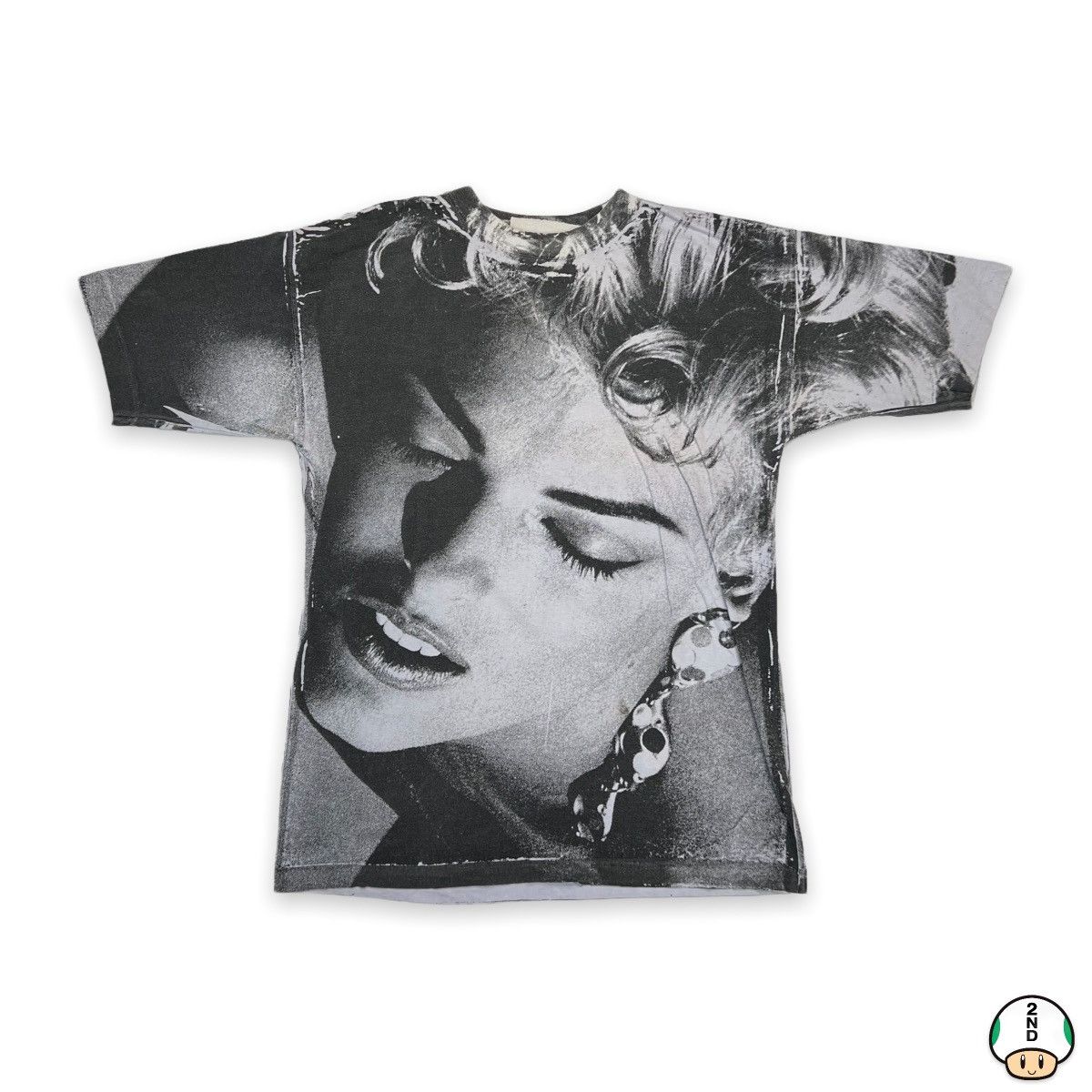 Band Tees Vintage 90s Linda Evangelista T Shirt KENAR Campaign AOP Tee Size US M / EU 48-50 / 2 - 1 Thumbnail