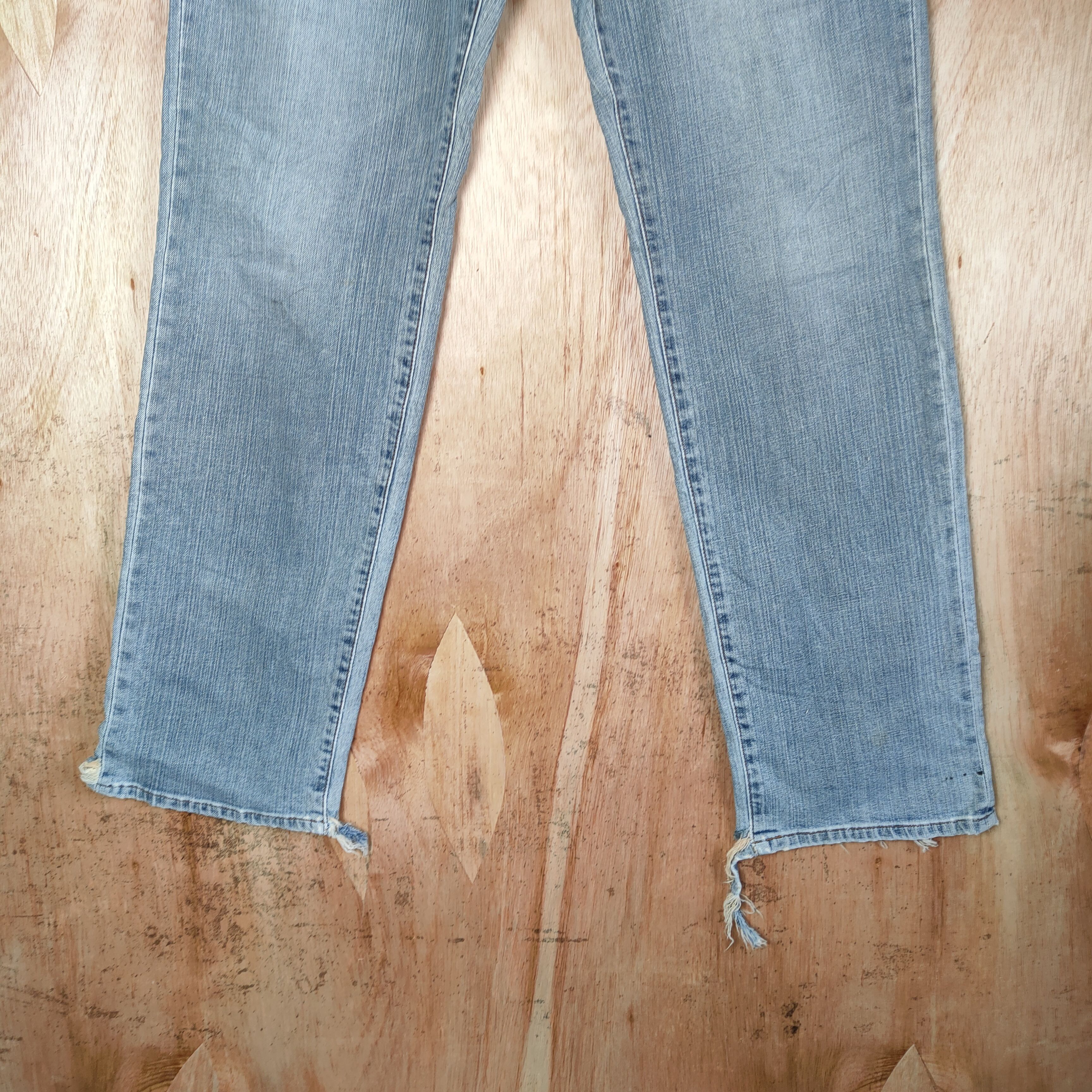 Vintage × Wrangler WRANGLER DENIM JEANS LIGHT BLUE PANTS Size US 31 - 3 Thumbnail