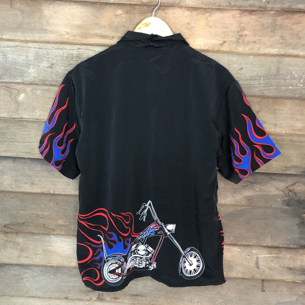 Indian Motorcycle × Japanese Brand Motorcycle harley davidson fire Silver Point Black #3539 Size US XL / EU 56 / 4 - 14 Thumbnail