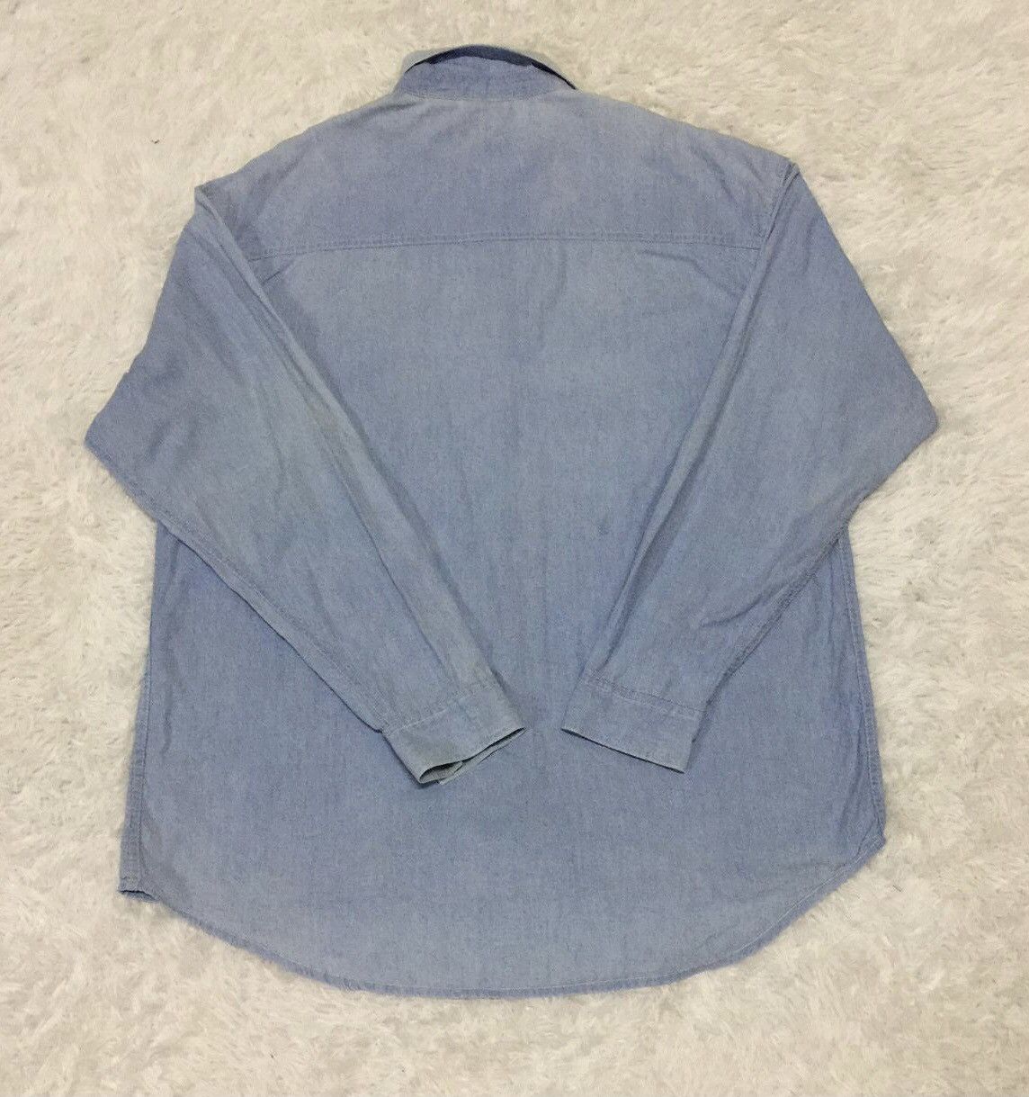 Vtg Faded Universal Studios Jurassic Park Button Up Shirt