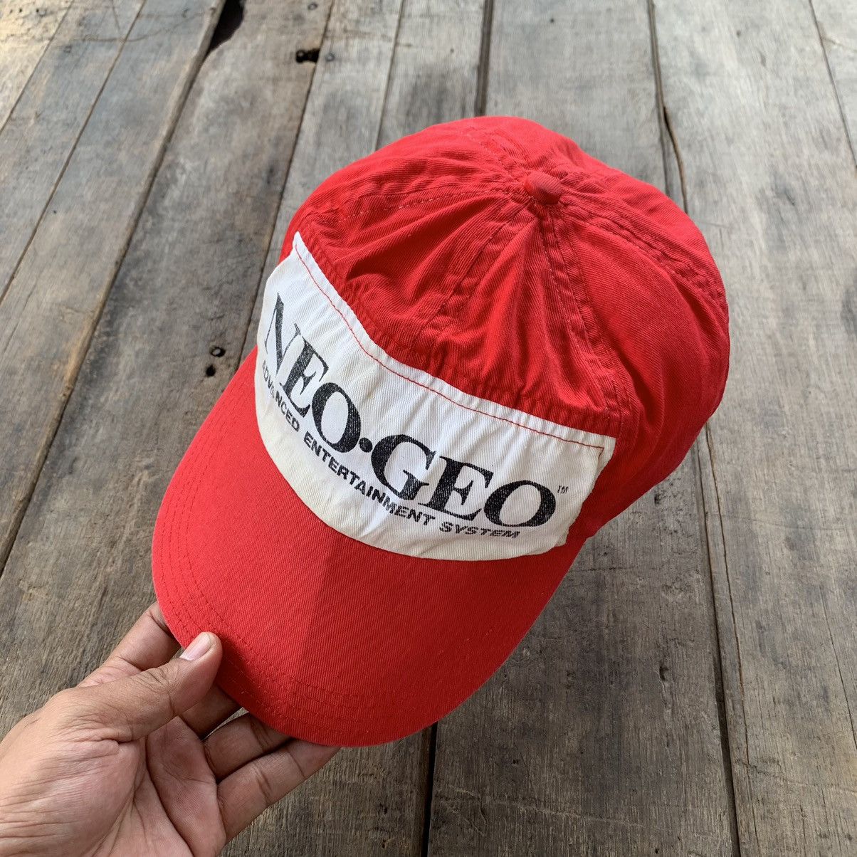 Vintage Vintage 90’s Neo Geo AES Japanese Promo Hat Size ONE SIZE - 5 Thumbnail