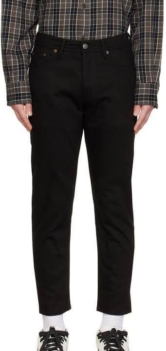 Acne Studios Jeans Hep Super Black Stretch 31/34