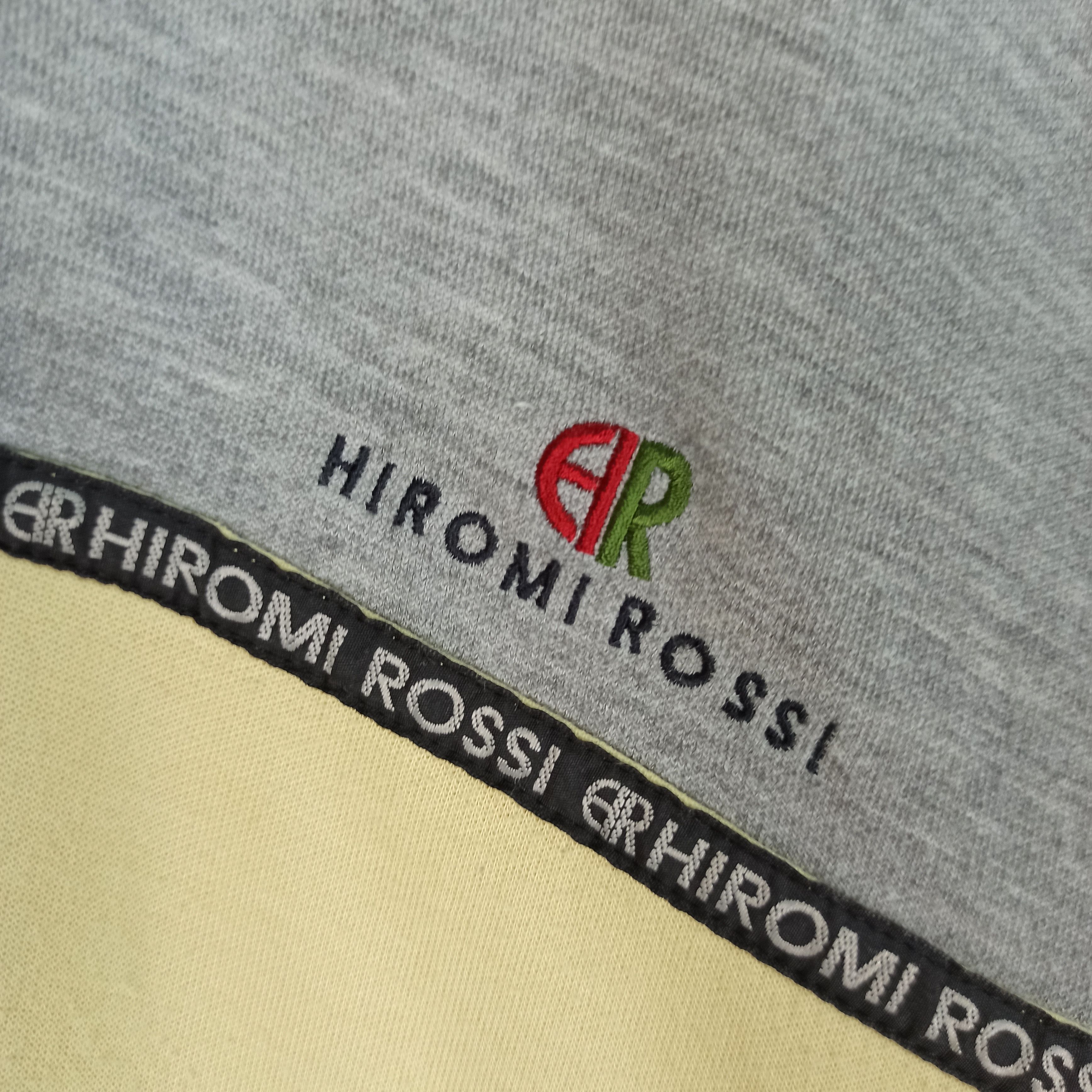 Japanese Brand Vintage Hiromi Rossi Milano Sweatshirt Big Logo Size US XL / EU 56 / 4 - 4 Thumbnail