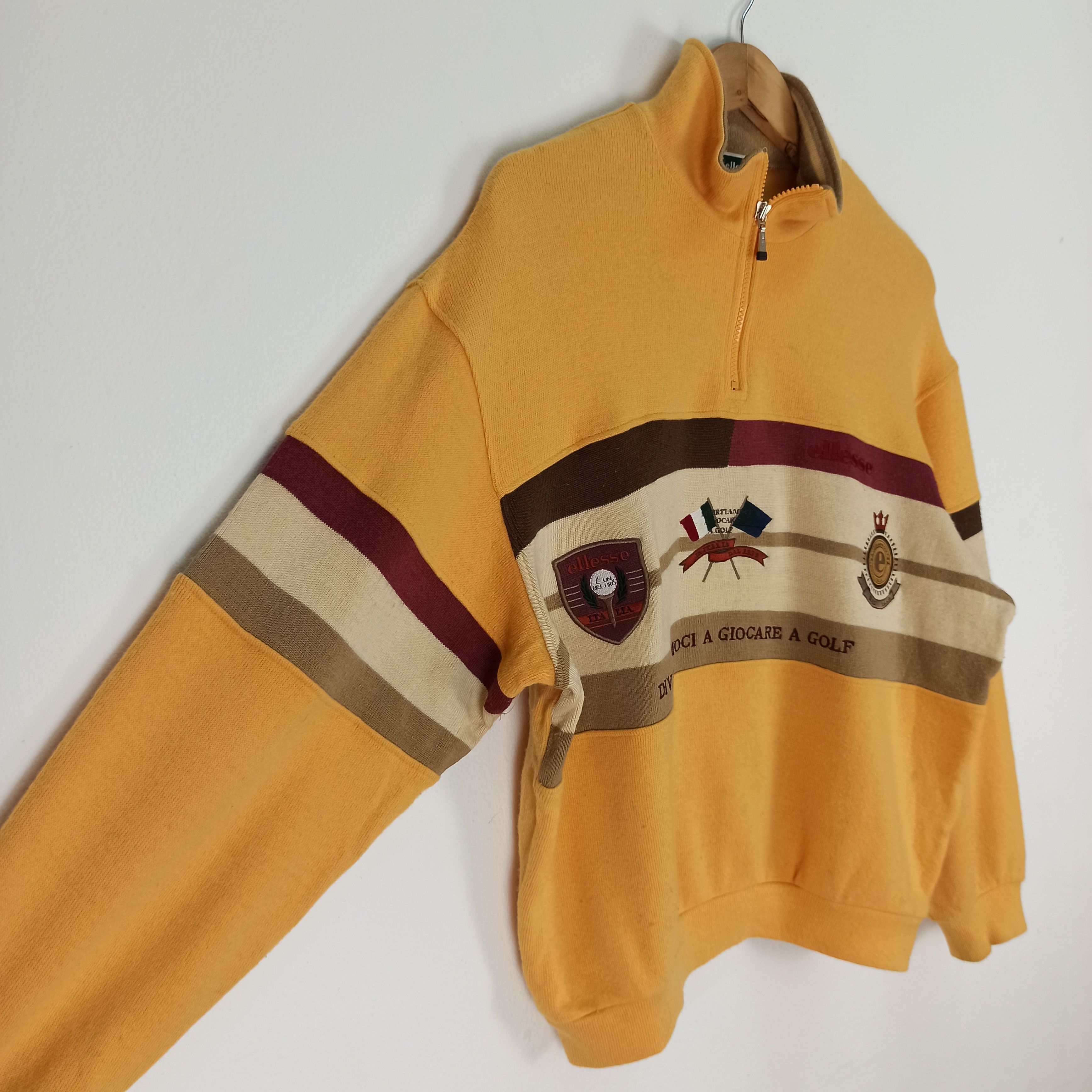Ellesse Vintage Ellesse Golf Spell Out Logo Sweatshirt Size US M / EU 48-50 / 2 - 6 Thumbnail