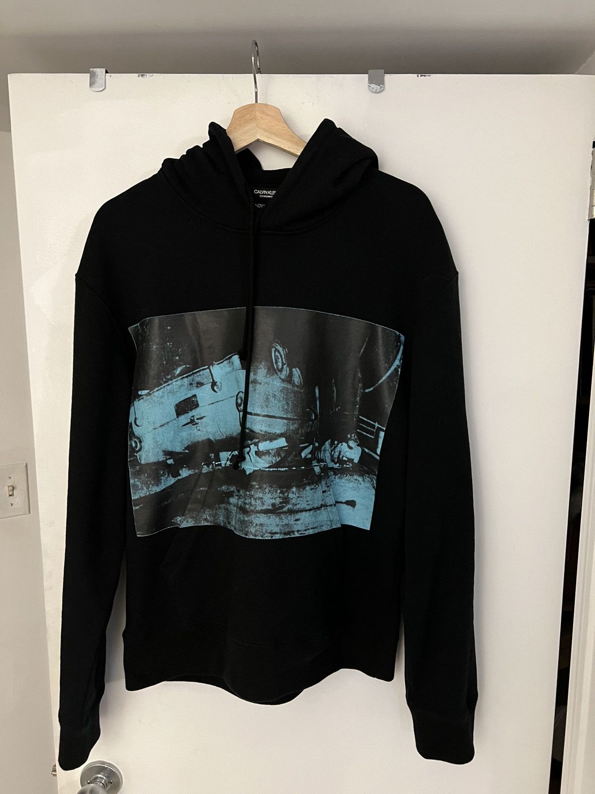 工場直送 Simons MODERN Men MAN RAF SIMONS HOODIE USA製 トップス