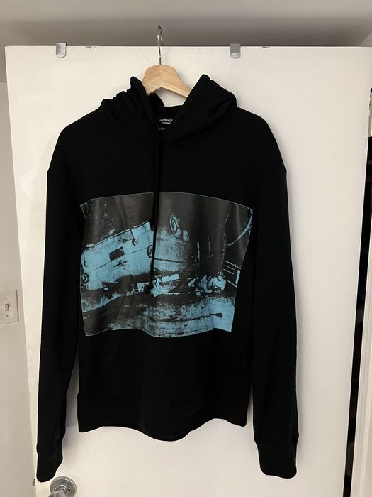 Raf Simons Calvin Klein 205W39NYC Andy Warhol Car Crash hoodie