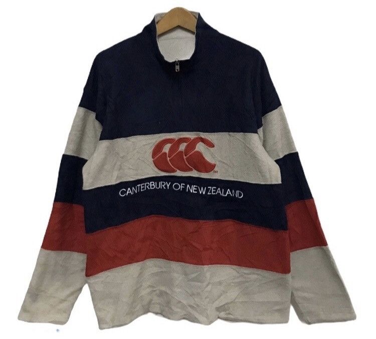 Canterbury of New Zealand Canterbury of new zealand fleece stripe sweatshirt Size US M / EU 48-50 / 2 - 1 Thumbnail