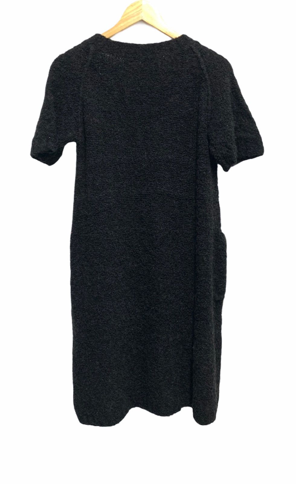 Japanese Brand × Y's for Men × Yohji Yamamoto 🇯🇵Y's for living Yohji Yamamoto Cable Knitted Dress Coat Size US S / EU 44-46 / 1 - 2 Thumbnail