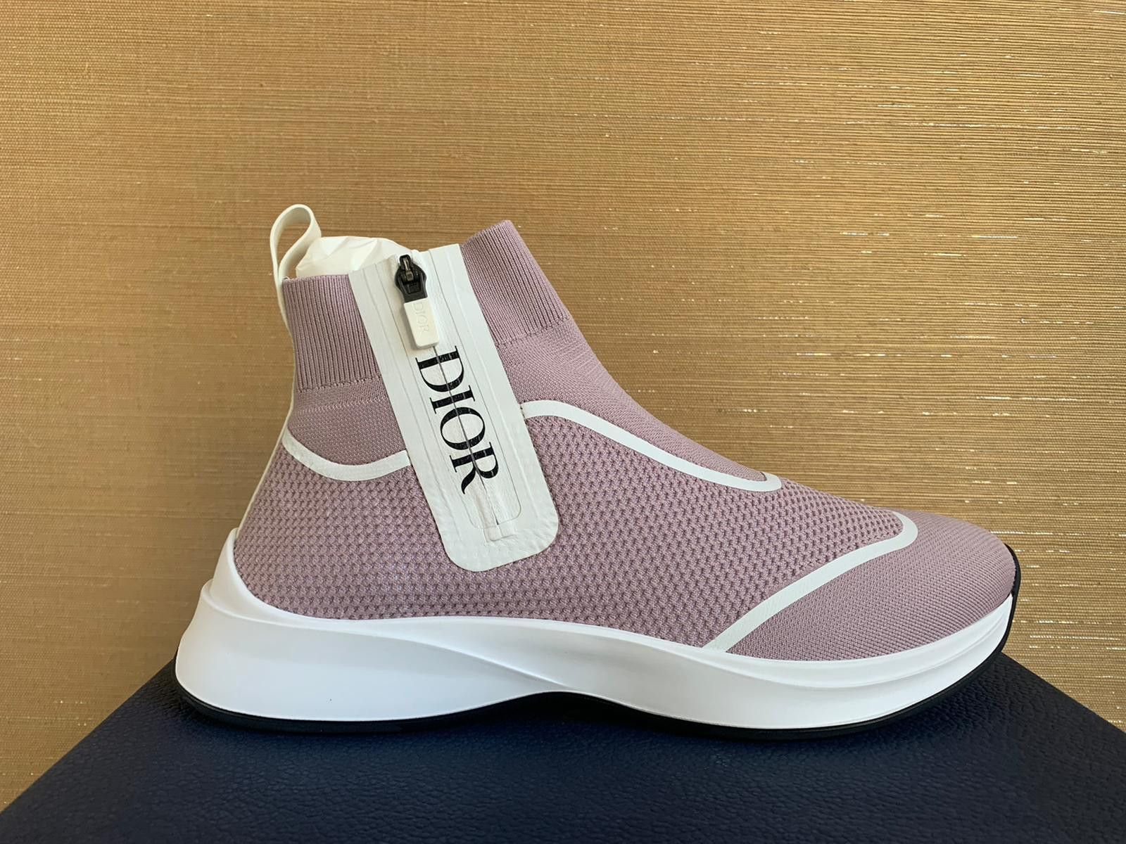 Dior B25 High Top Sneakers in Pink Size US 13 / EU 46 - 1 Thumbnail