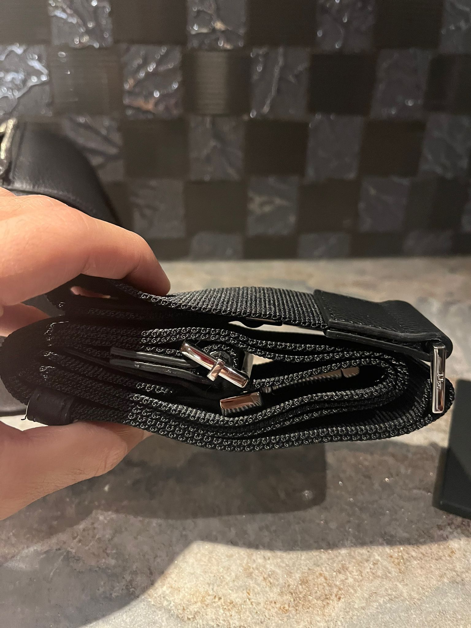 Dior Atelier Logo Roller Bag in Black Size ONE SIZE - 8 Thumbnail