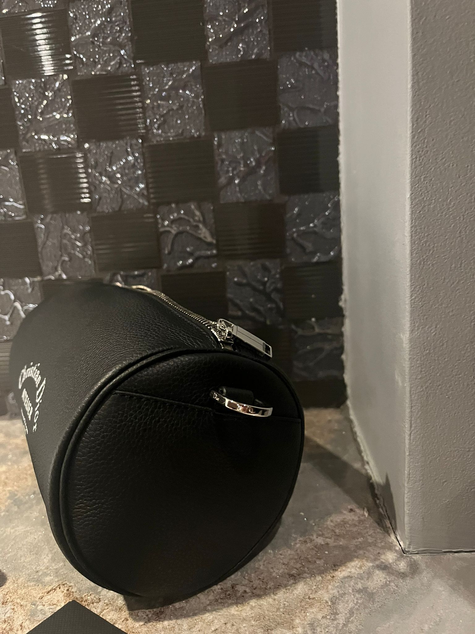Dior Atelier Logo Roller Bag in Black Size ONE SIZE - 4 Thumbnail