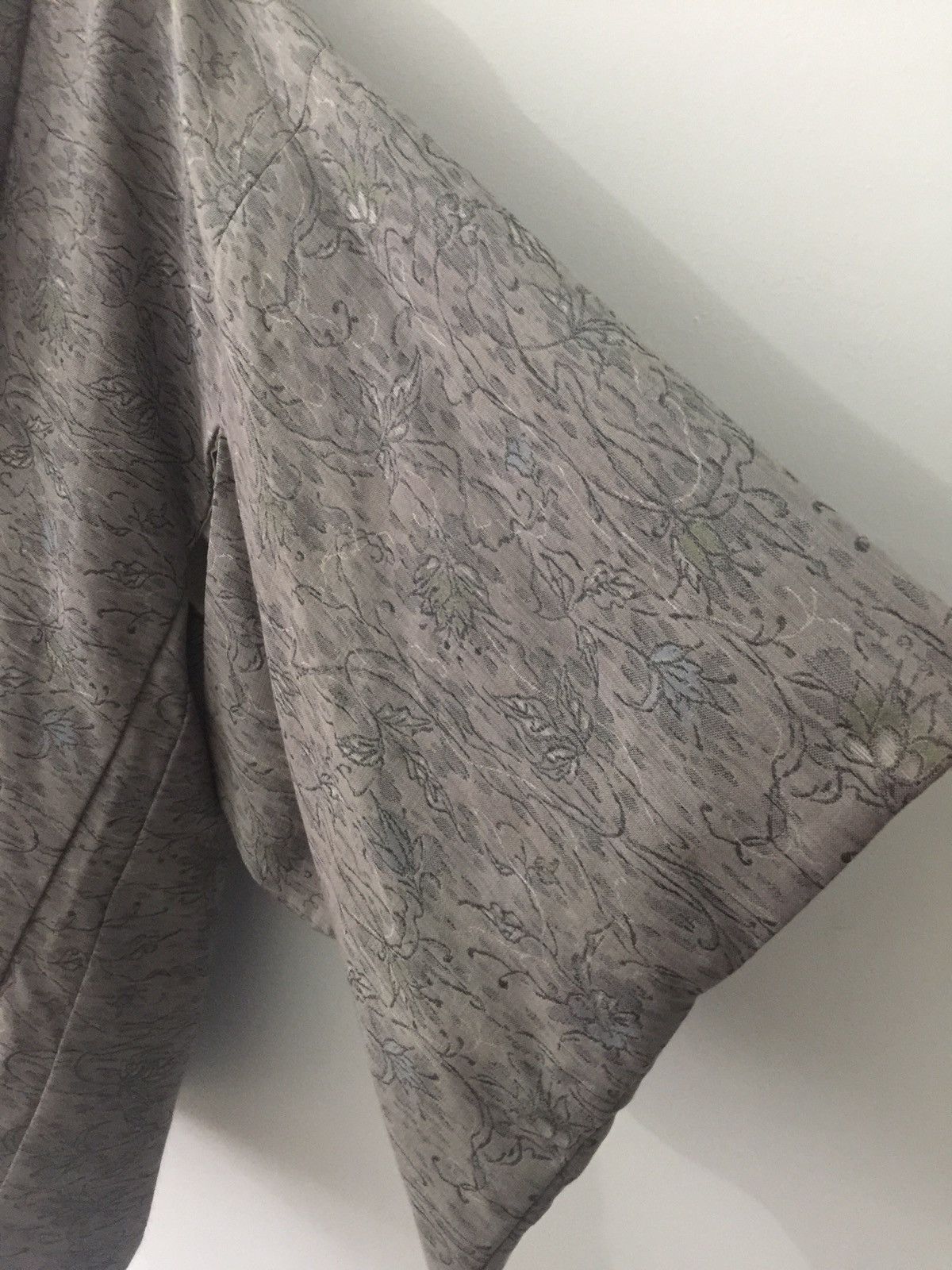 Japanese Brand FINAL DRKimono Haori Japan Floral Design Style 100% Silk Size US M / EU 48-50 / 2 - 4 Thumbnail