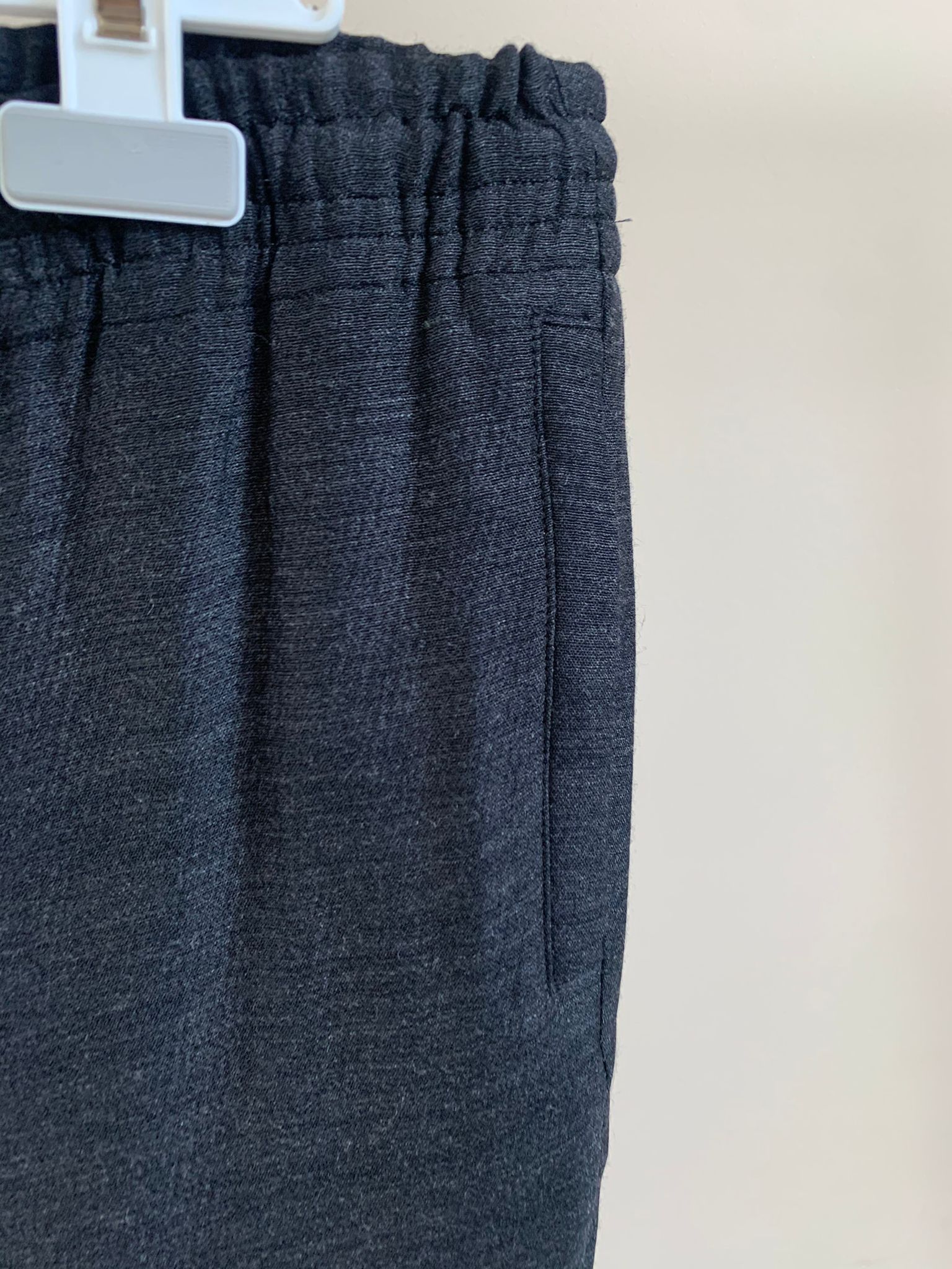 Saint Laurent Paris Knit Elastic Drawstring Pants In Anthracite Grey Size US 34 / EU 50 - 3 Thumbnail