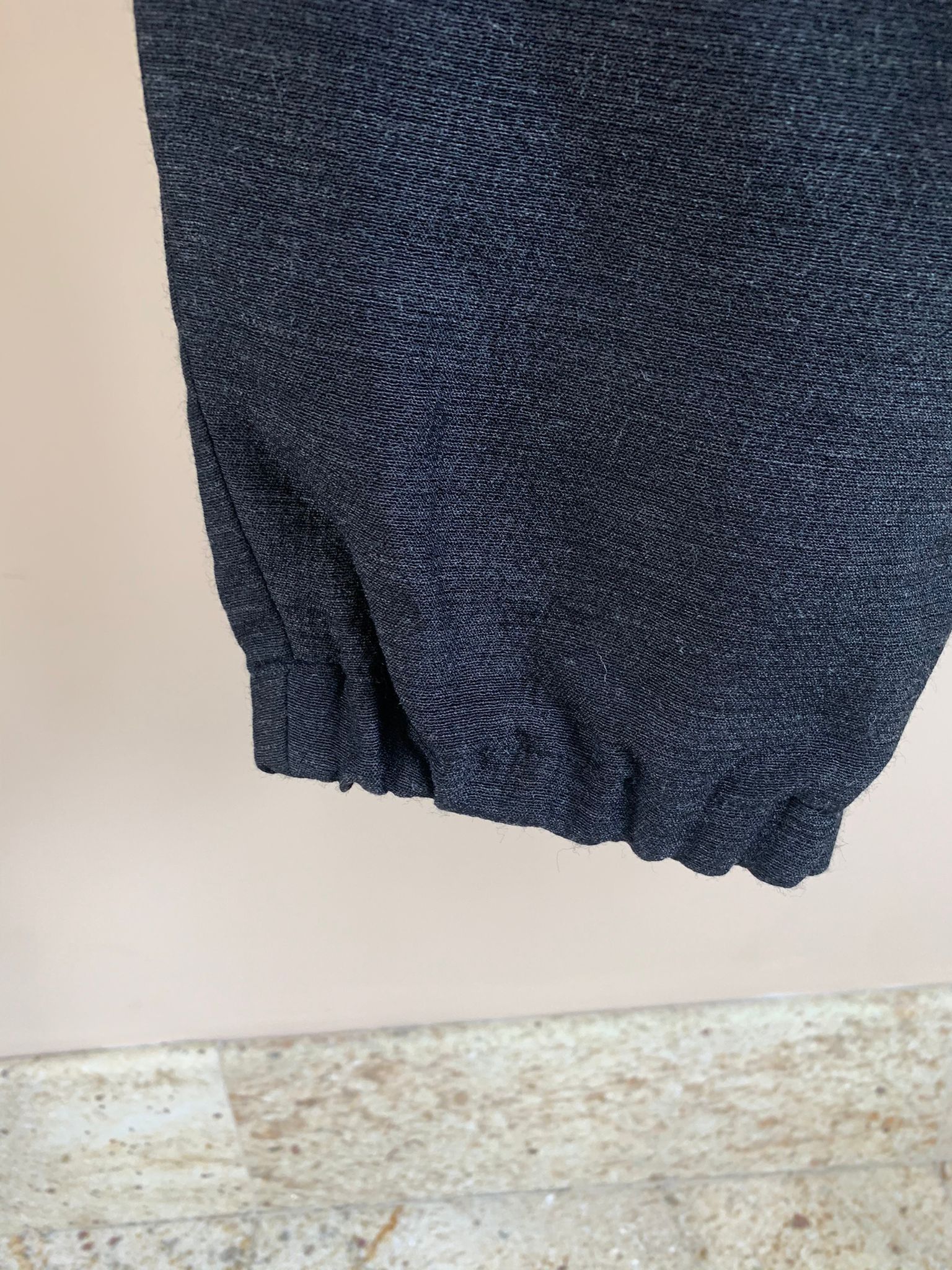 Saint Laurent Paris Knit Elastic Drawstring Pants In Anthracite Grey Size US 34 / EU 50 - 5 Thumbnail