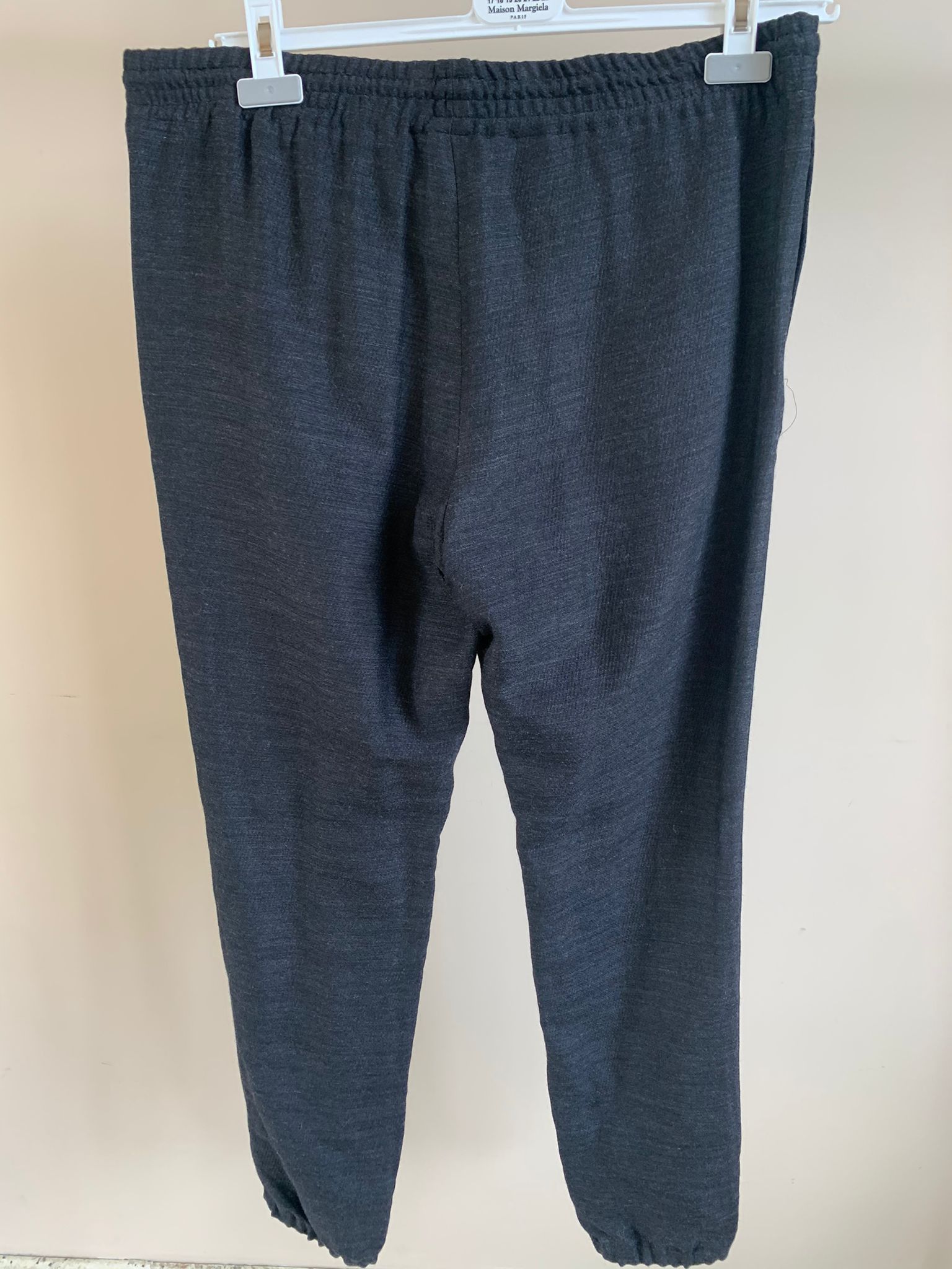 Saint Laurent Paris Knit Elastic Drawstring Pants In Anthracite Grey Size US 34 / EU 50 - 7 Thumbnail