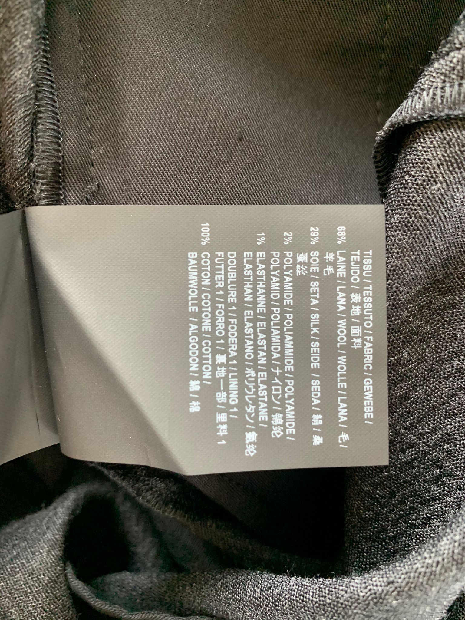 Saint Laurent Paris Knit Elastic Drawstring Pants In Anthracite Grey Size US 34 / EU 50 - 9 Thumbnail