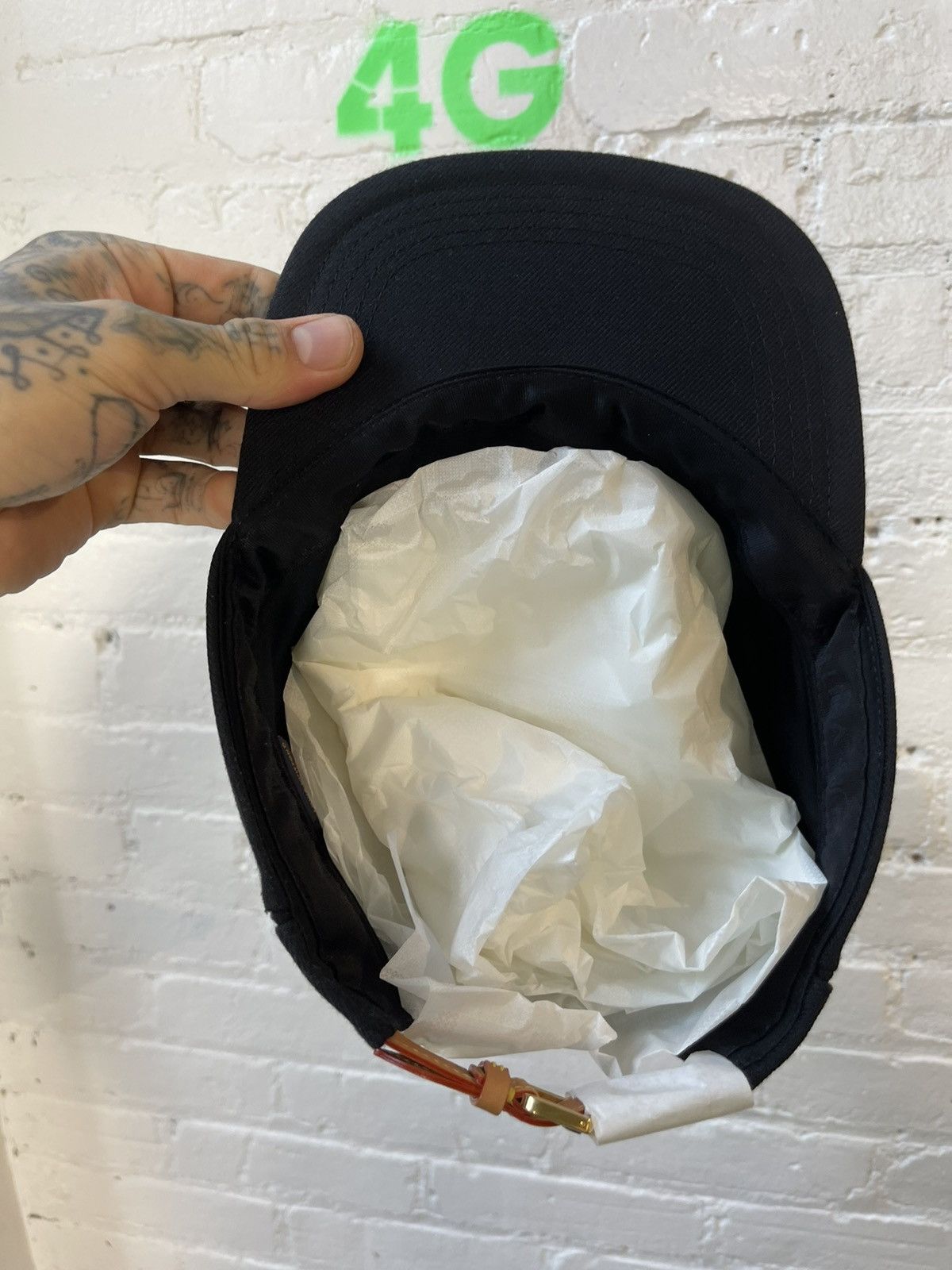 Louis Vuitton × Virgil Abloh Louis Vuitton NEW Virgil Batman Pointed Ears Hat Size ONE SIZE - 11 Thumbnail