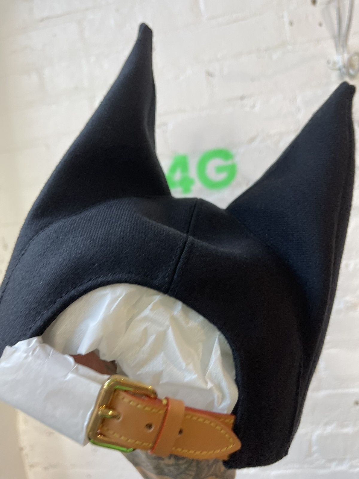 Louis Vuitton × Virgil Abloh Louis Vuitton NEW Virgil Batman Pointed Ears Hat Size ONE SIZE - 8 Thumbnail