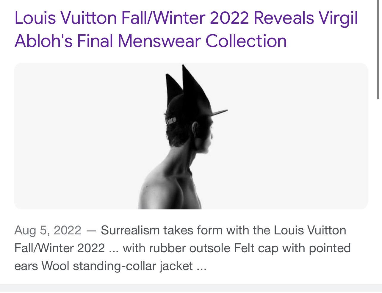 Louis Vuitton × Virgil Abloh Louis Vuitton NEW Virgil Batman