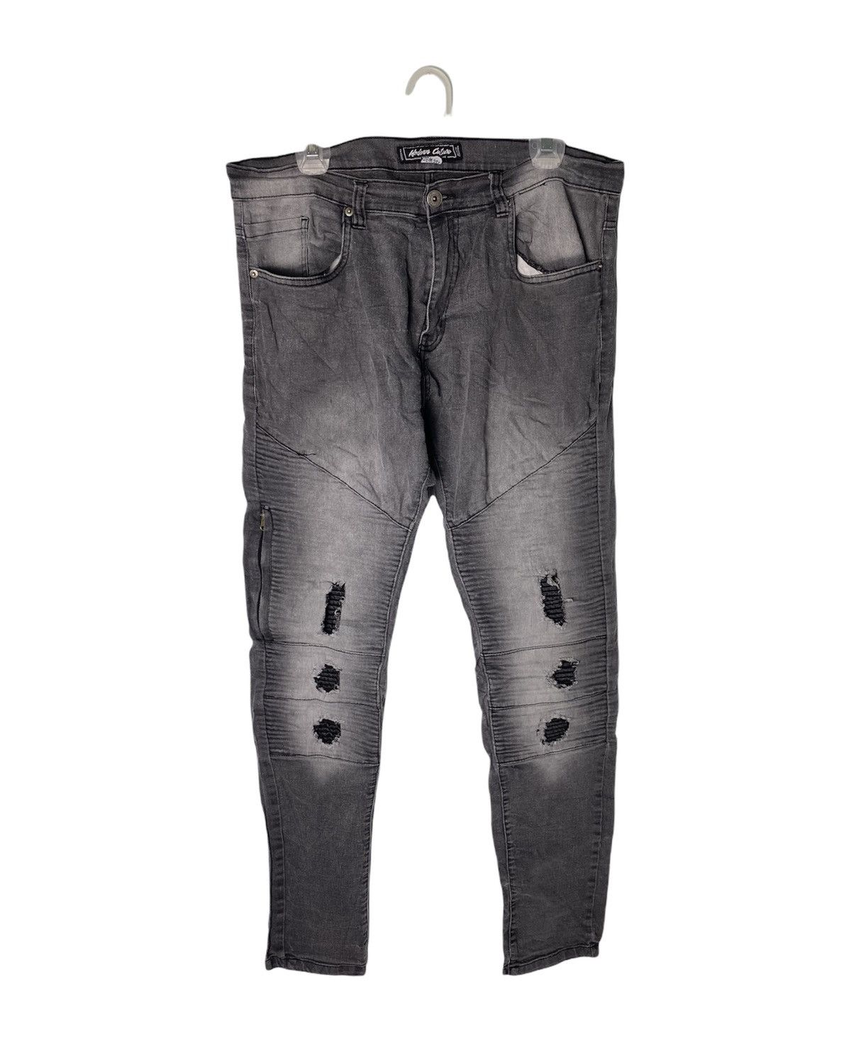 Designer × Japanese Brand Modern Culture Biker Pant Stretchable Size US 35 - 1 Thumbnail