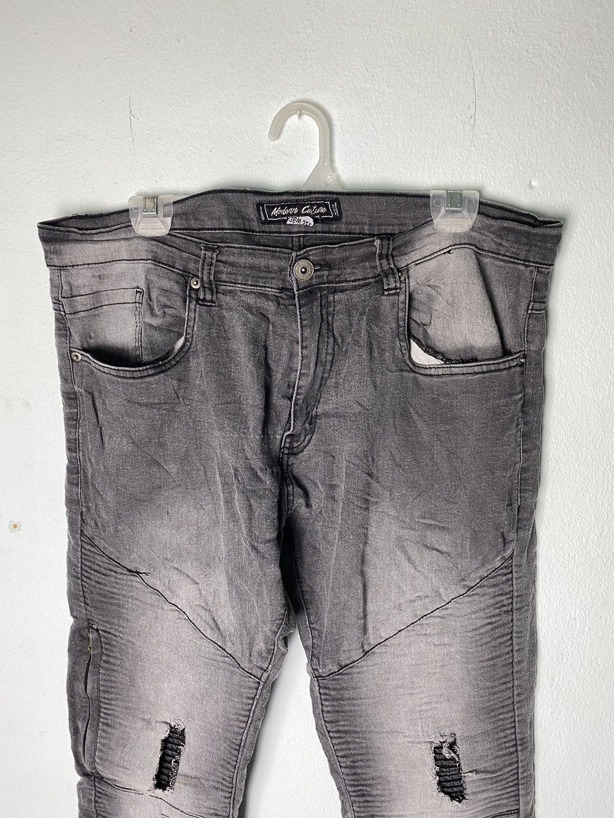 Designer × Japanese Brand Modern Culture Biker Pant Stretchable Size US 35 - 2 Thumbnail