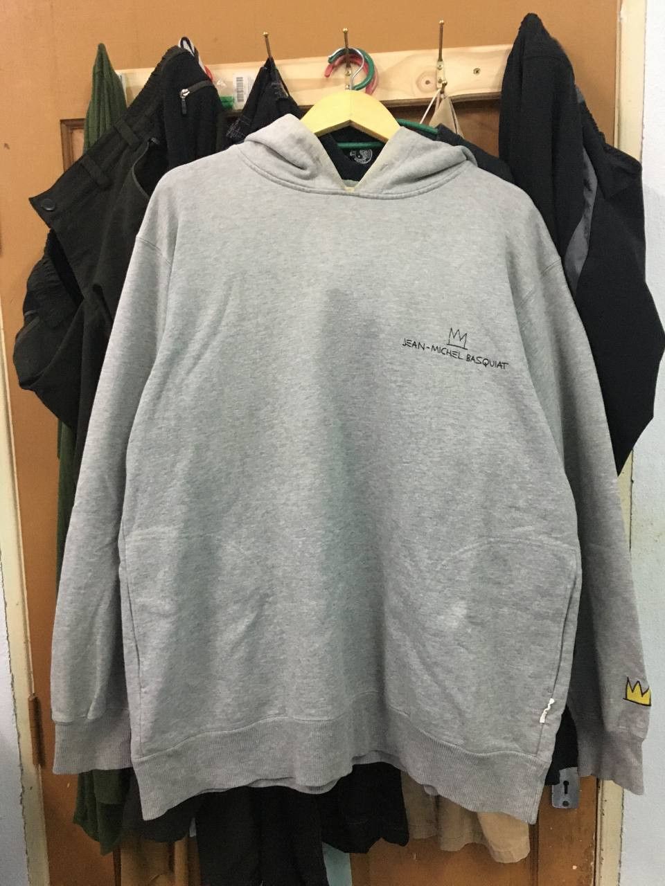 Jean-Michel Basquiat × Vintage Vintage Jean Michel Basquiat Hoodie Size US XL / EU 56 / 4 - 2 Thumbnail