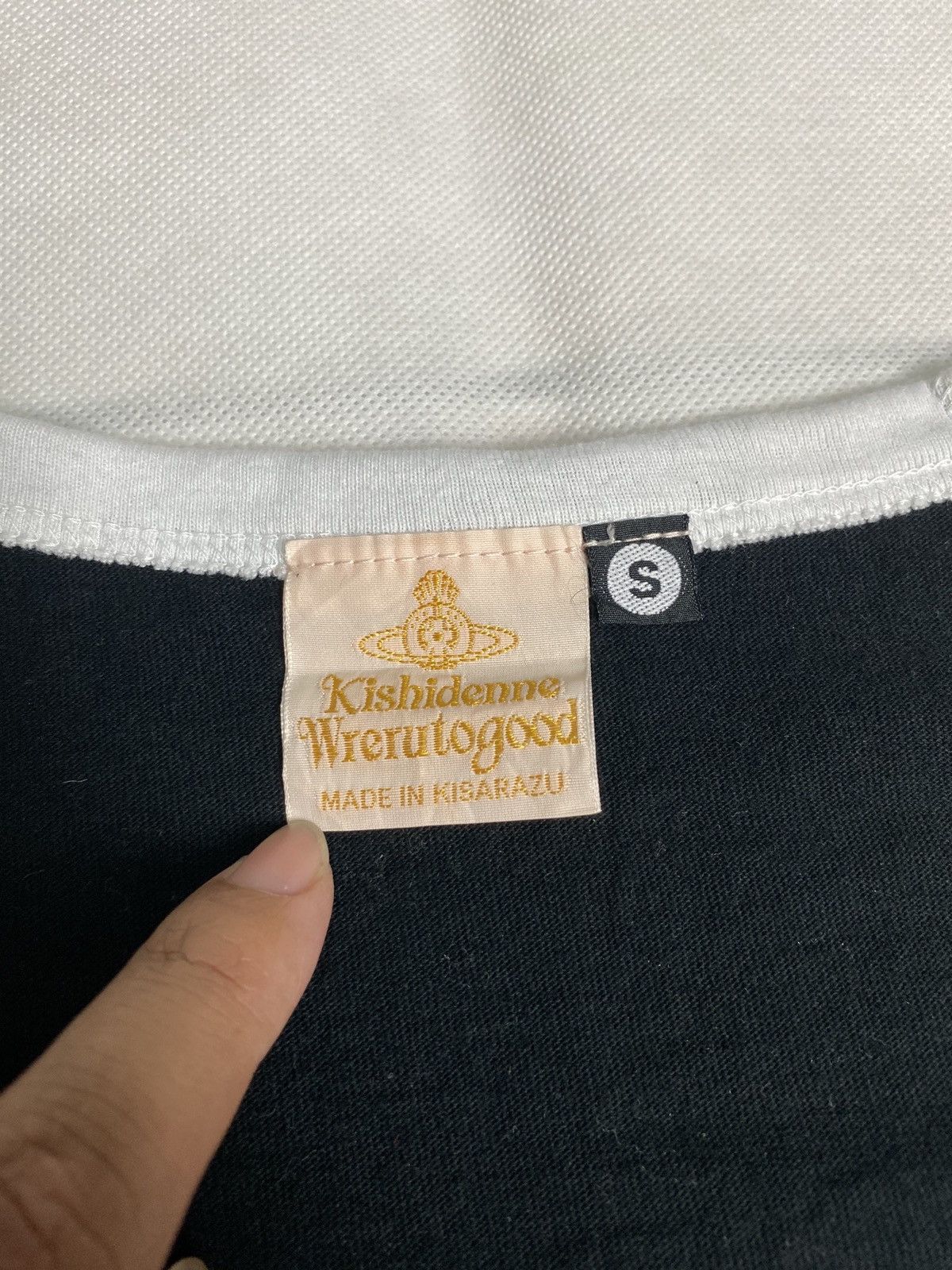 If Six Was Nine × Japanese Brand × Le Grande Bleu (L.G.B.) Rare Kishidenne Wrerutogood Kishidan 3quater Tee Shirt Size US S / EU 44-46 / 1 - 8 Thumbnail