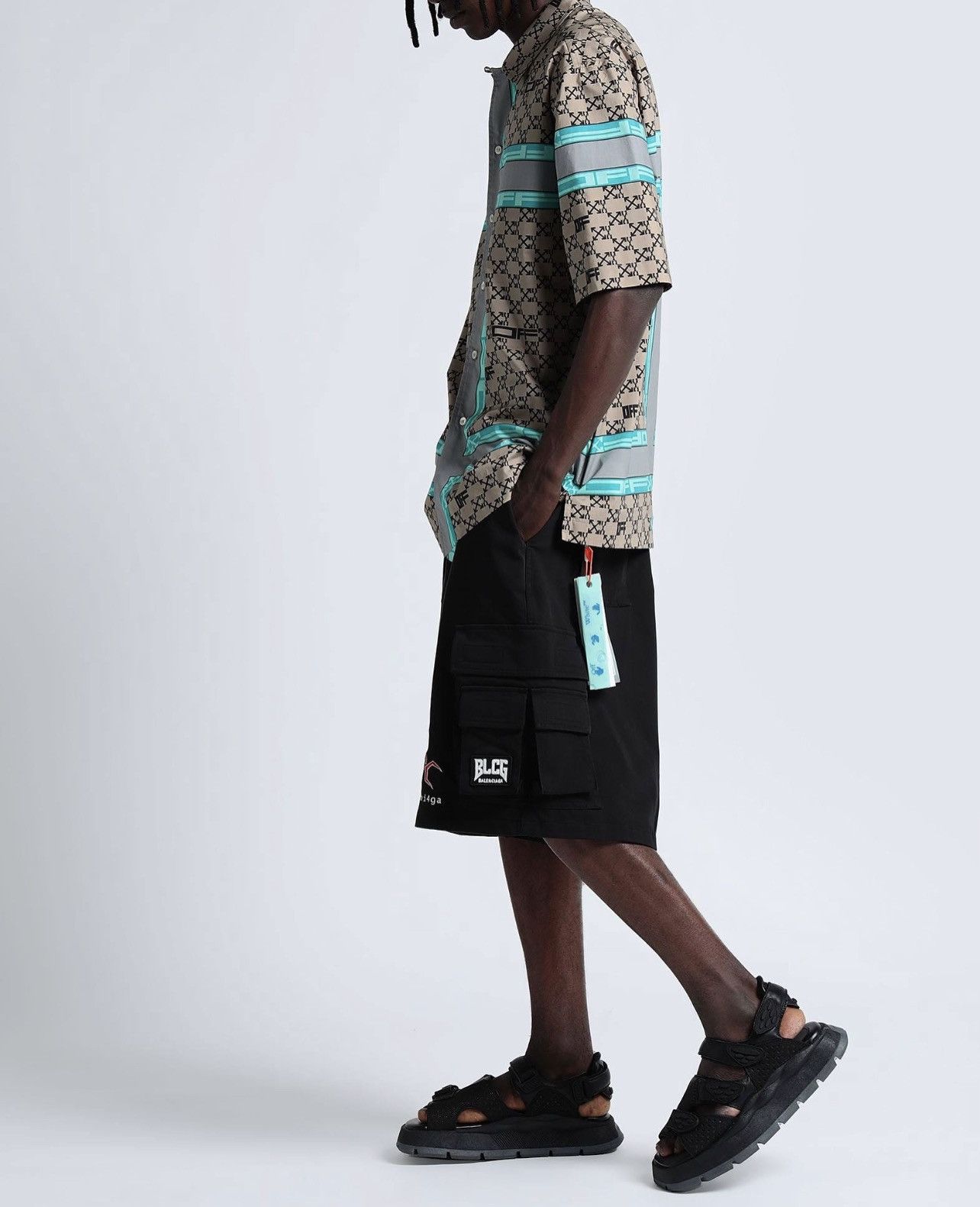Balenciaga Balenciaga Gamer Shorts SZ. 46 Size US 30 / EU 46 - 2 Thumbnail