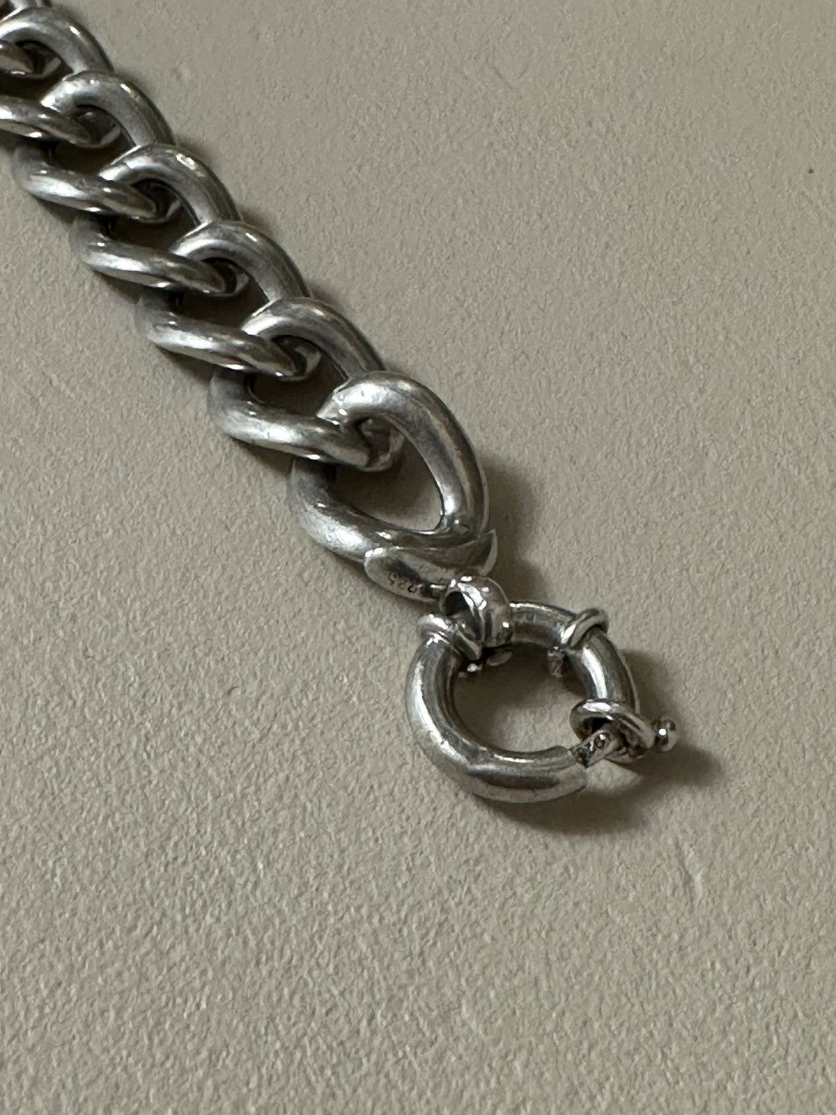 Vintage 925 Italian Silver Bracelet Size ONE SIZE - 2 Thumbnail