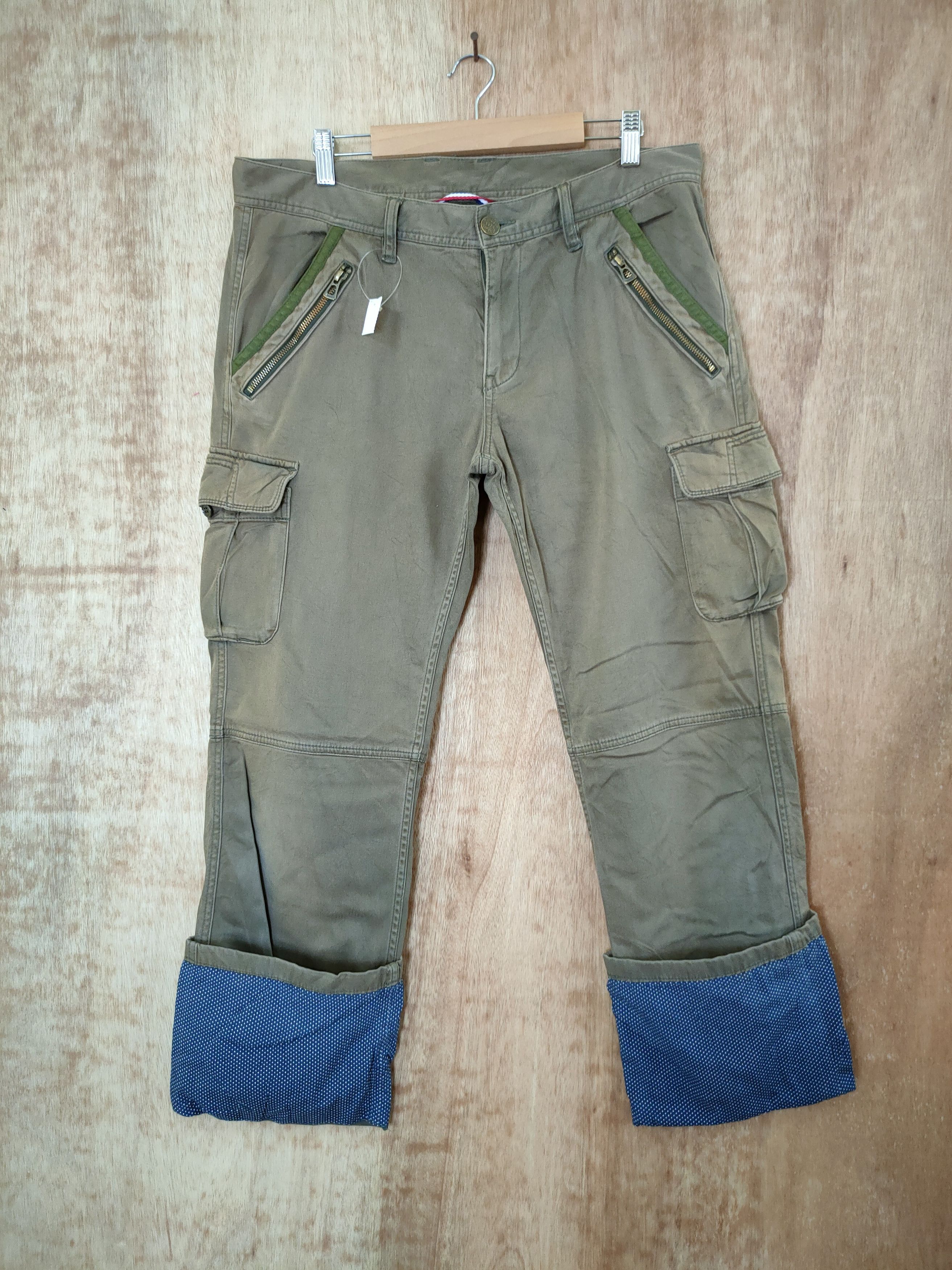 Faded Glory DL Monsiuer japan multi pocket tactical cargo pants #46-352 Size US 34 / EU 50 - 2 Thumbnail