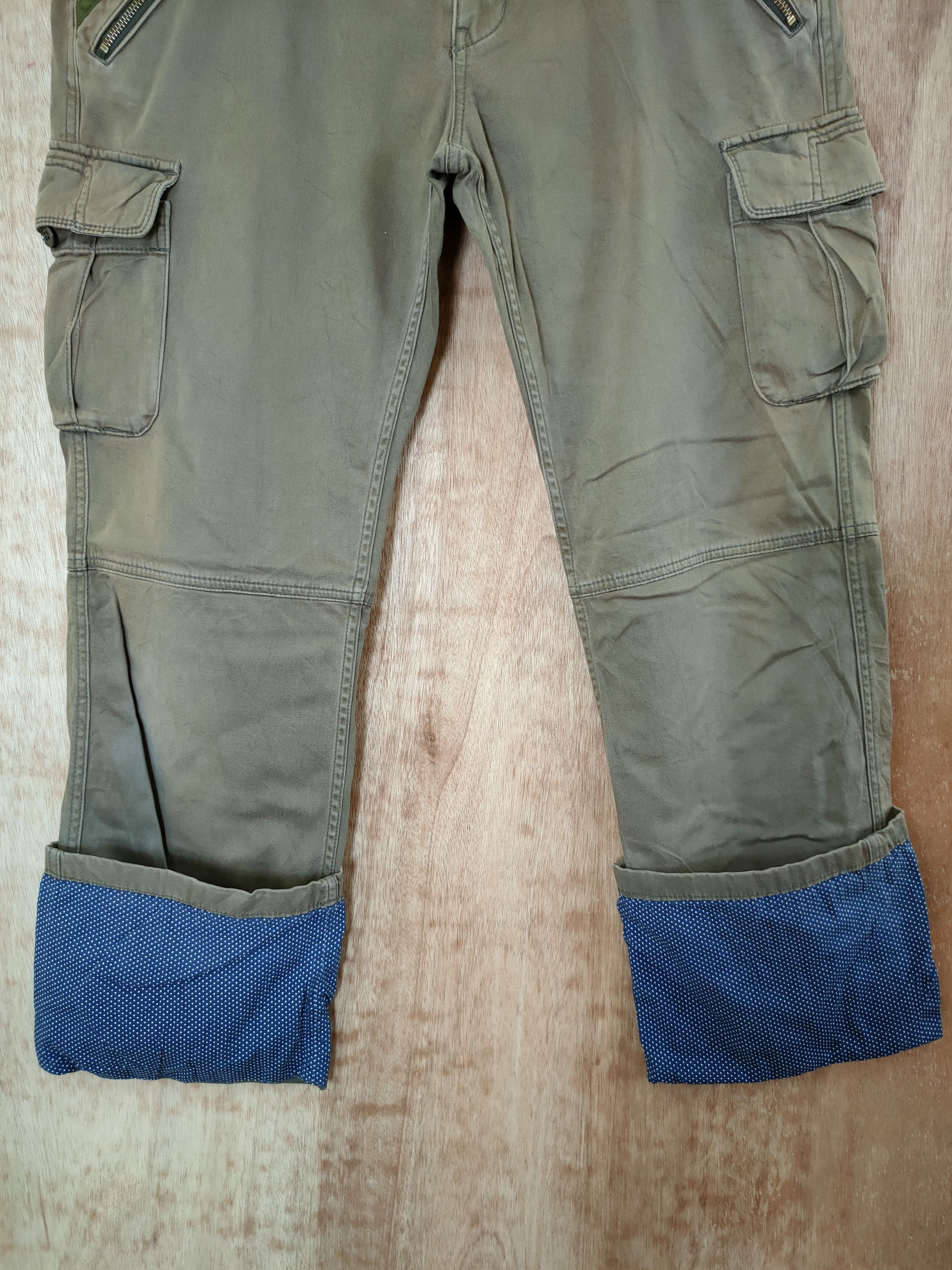 Faded Glory DL Monsiuer japan multi pocket tactical cargo pants #46-352 Size US 34 / EU 50 - 3 Thumbnail