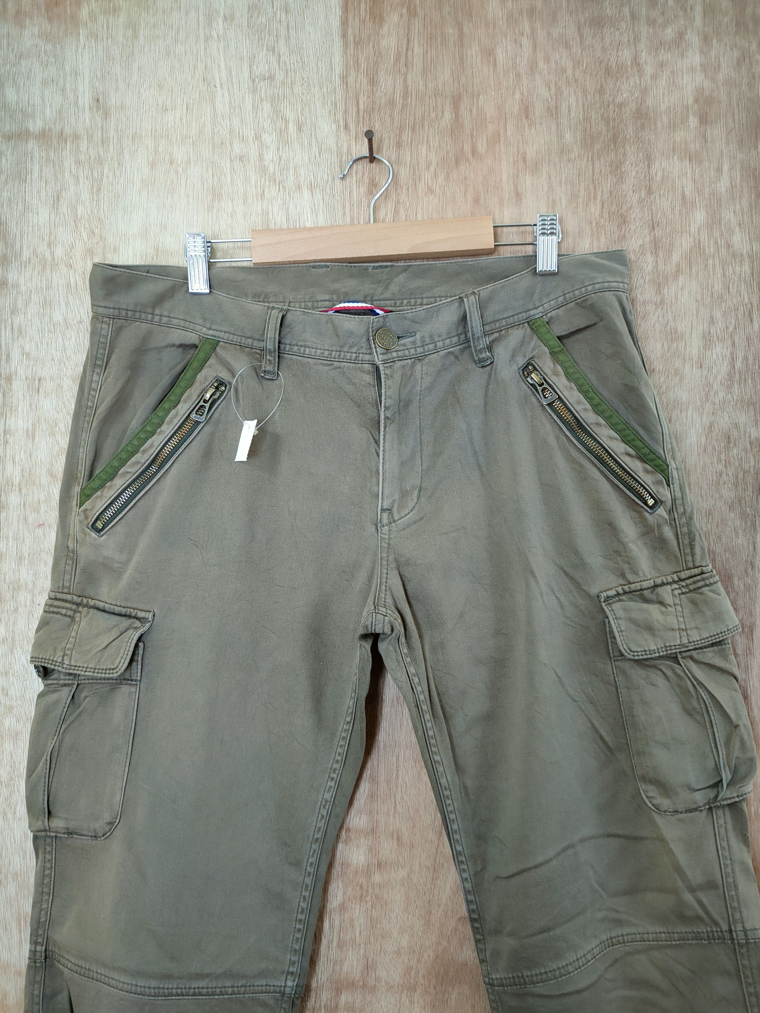 Faded Glory DL Monsiuer japan multi pocket tactical cargo pants #46-352 Size US 34 / EU 50 - 4 Thumbnail