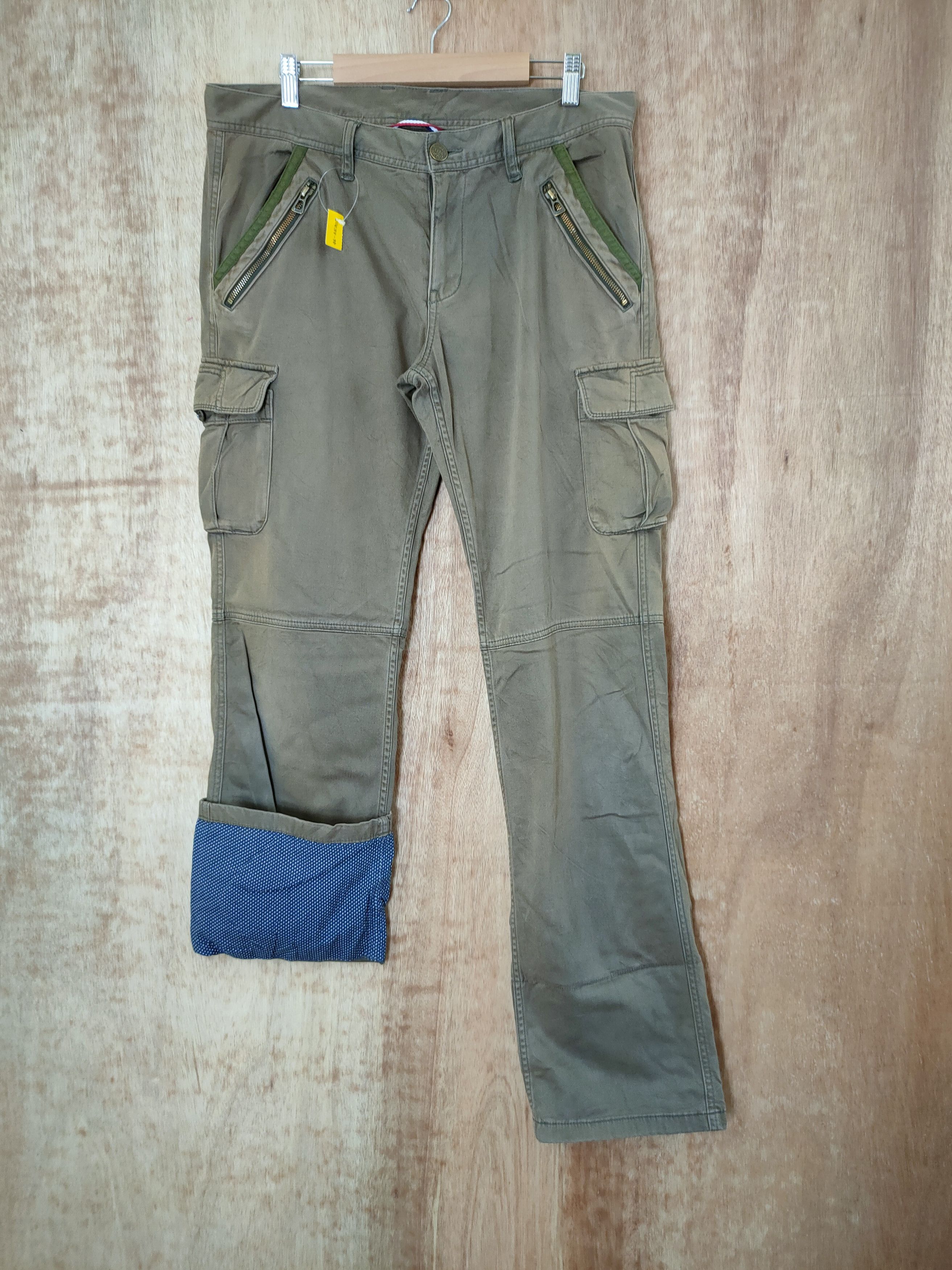 Faded Glory DL Monsiuer japan multi pocket tactical cargo pants #46-352 Size US 34 / EU 50 - 8 Thumbnail