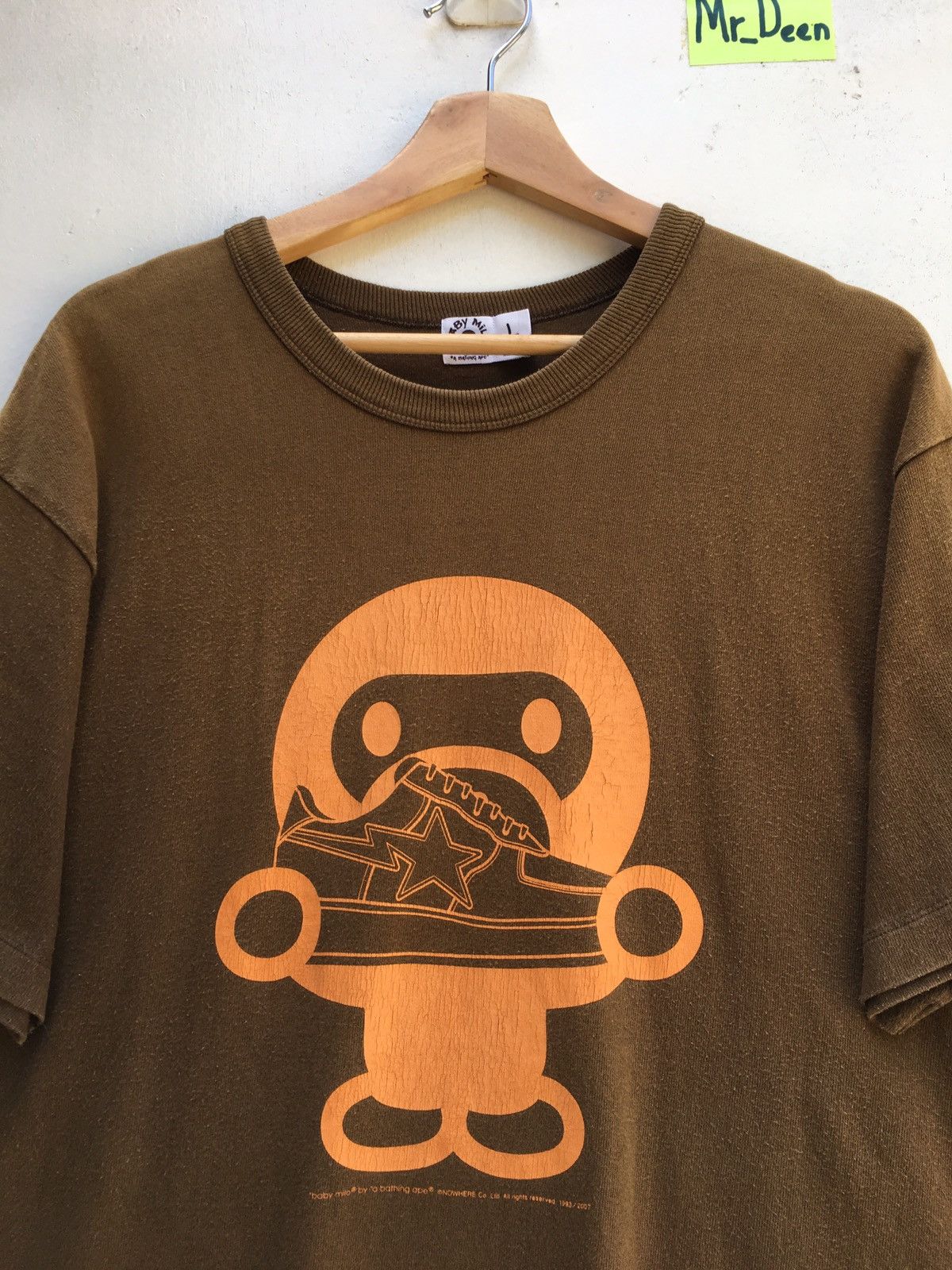 Bape Baby Milo Bapesta Tee (2007) Size US L / EU 52-54 / 3 - 1 Thumbnail
