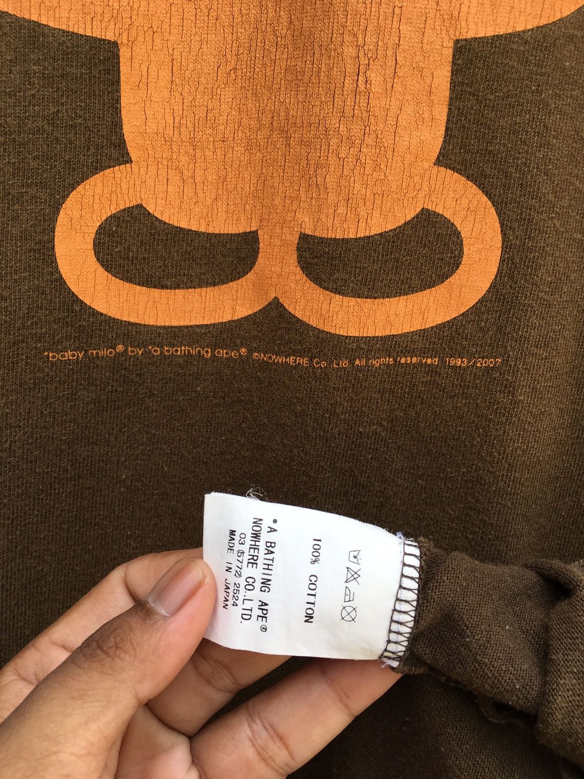Bape Baby Milo Bapesta Tee (2007) Size US L / EU 52-54 / 3 - 10 Thumbnail
