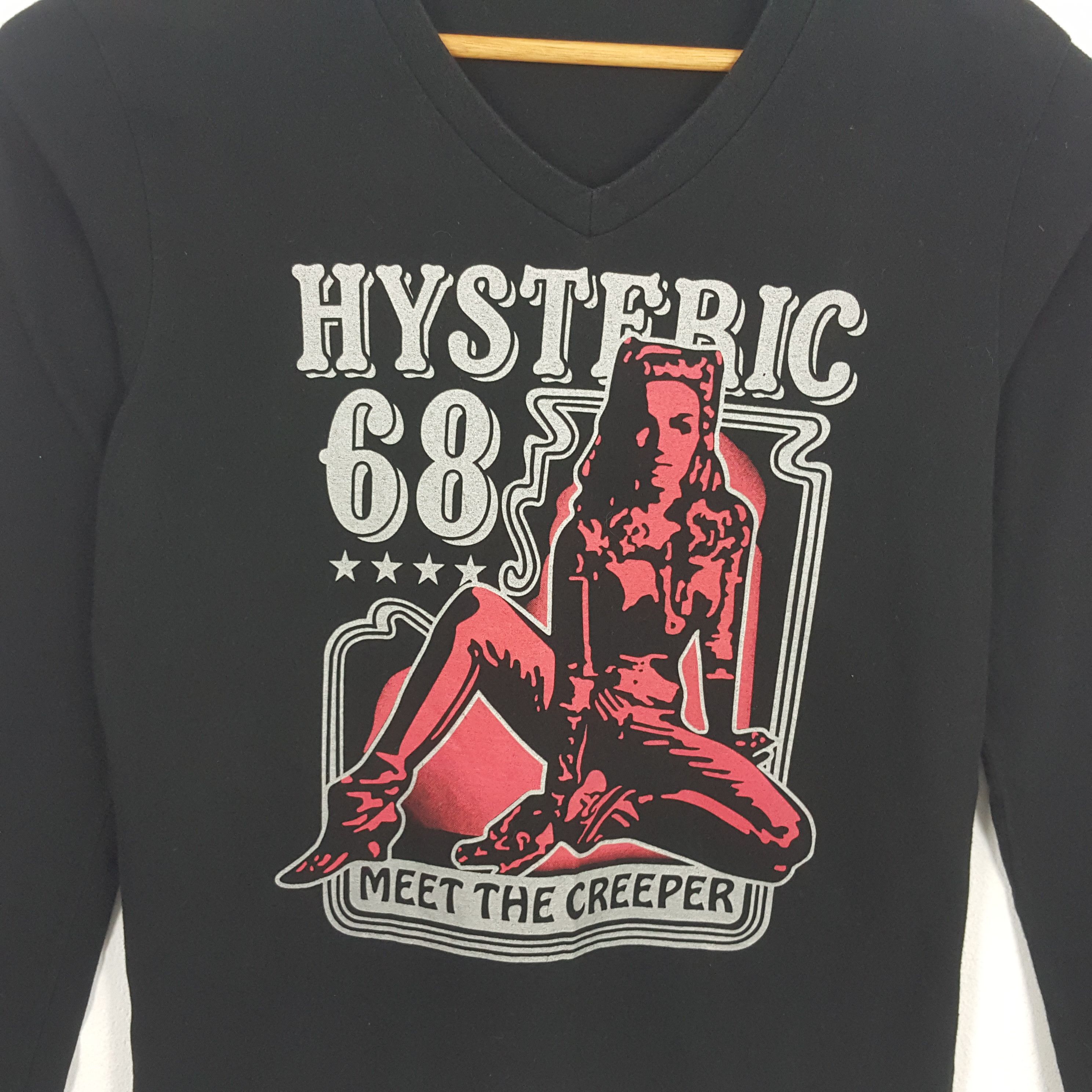 Hysteric Glamour × Japanese Brand × Vintage Vintage HYSTERIC GLAMOUR Japanese Brand Sexy Woman's T-Shirt Size US M / EU 48-50 / 2 - 2 Thumbnail