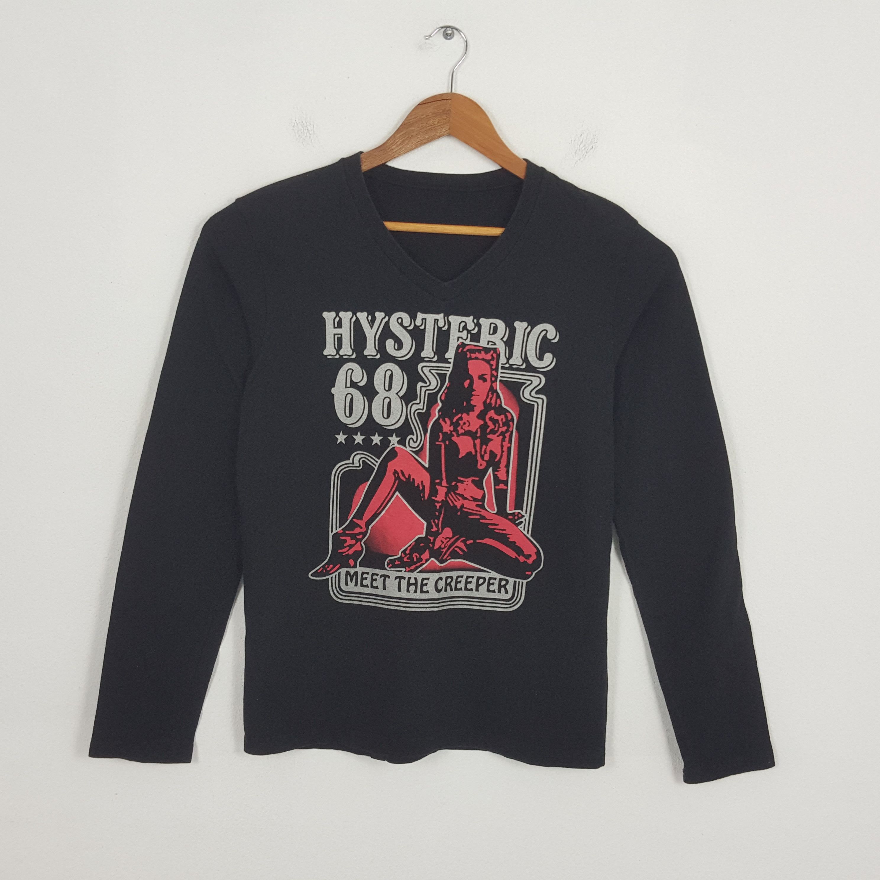 Hysteric Glamour × Japanese Brand × Vintage Vintage HYSTERIC GLAMOUR Japanese Brand Sexy Woman's T-Shirt Size US M / EU 48-50 / 2 - 1 Thumbnail