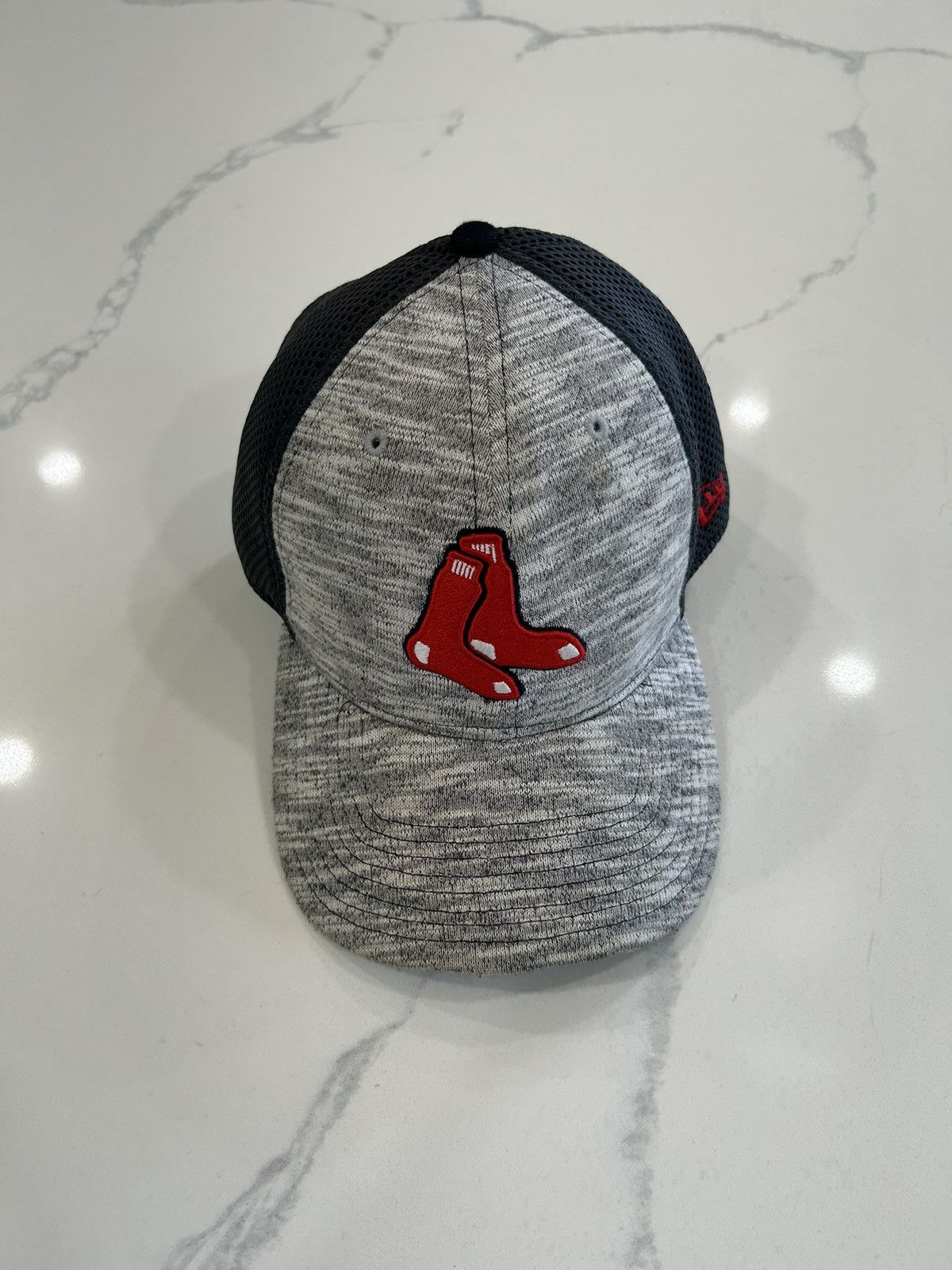 New Era Boston Red Sox Fitted Grey Size Medium/Large Travis Size ONE SIZE - 1 Thumbnail