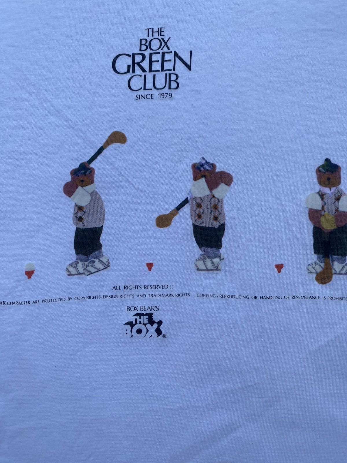 Anime Vintage The Bears The Box Green Club Tees Size US S / EU 44-46 / 1 - 6 Thumbnail