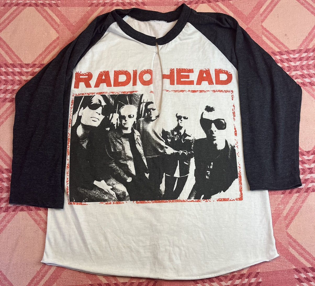 VINTAGE RADIOHEAD RAGLAND T SHIRT