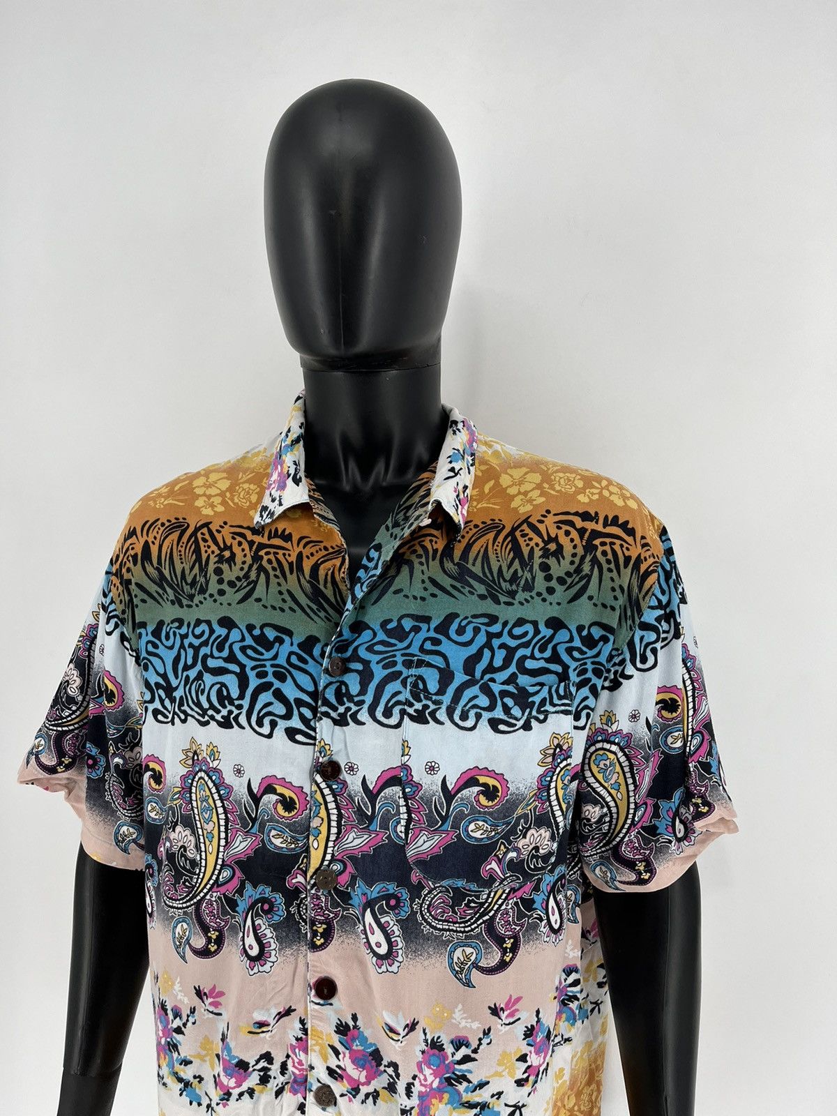 Vintage Vintage Y2K STREETWEAR Art Streetwear Hawaiian Travis Scott Size US XL / EU 56 / 4 - 5 Thumbnail