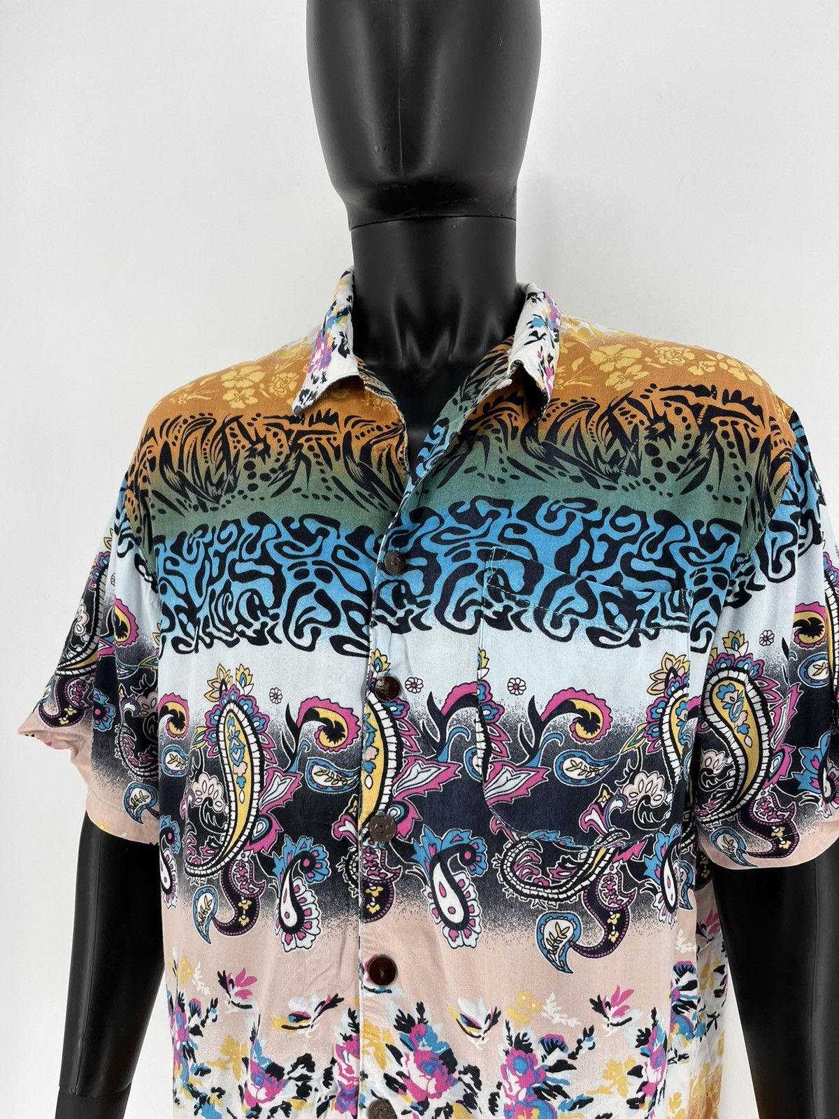 Vintage Vintage Y2K STREETWEAR Art Streetwear Hawaiian Travis Scott Size US XL / EU 56 / 4 - 8 Thumbnail