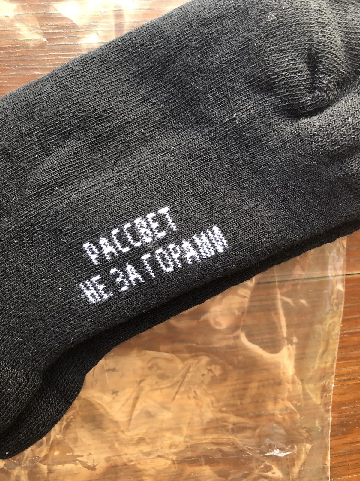 PACCBET RASSVET PACCBET by Gosha Rubchinskiy Peace Logo socks Size ONE SIZE - 5 Thumbnail