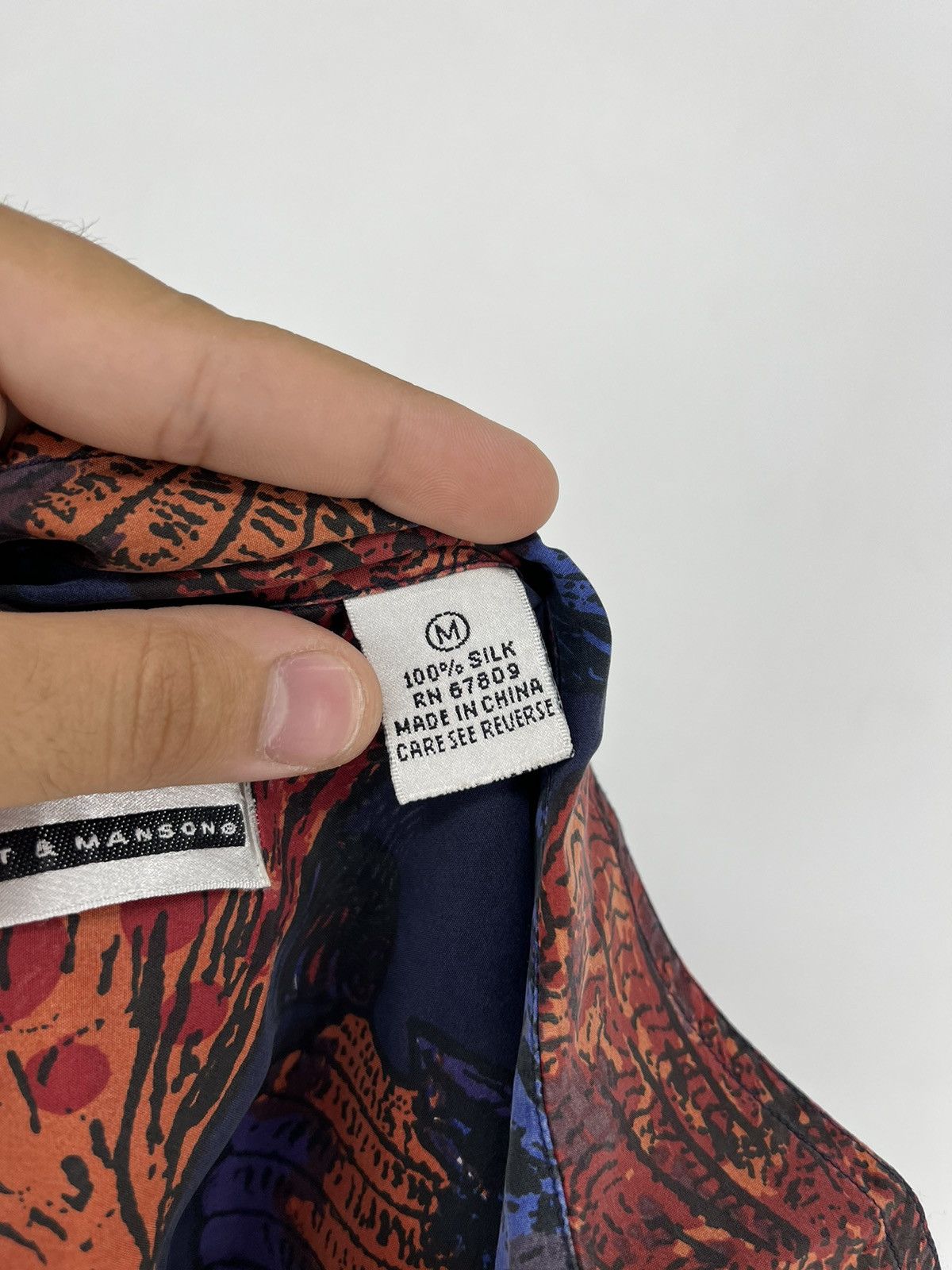 Vintage Vintage Y2K 100% silk Art Streetwear Hawaiian Travis Scott Size US M / EU 48-50 / 2 - 9 Thumbnail