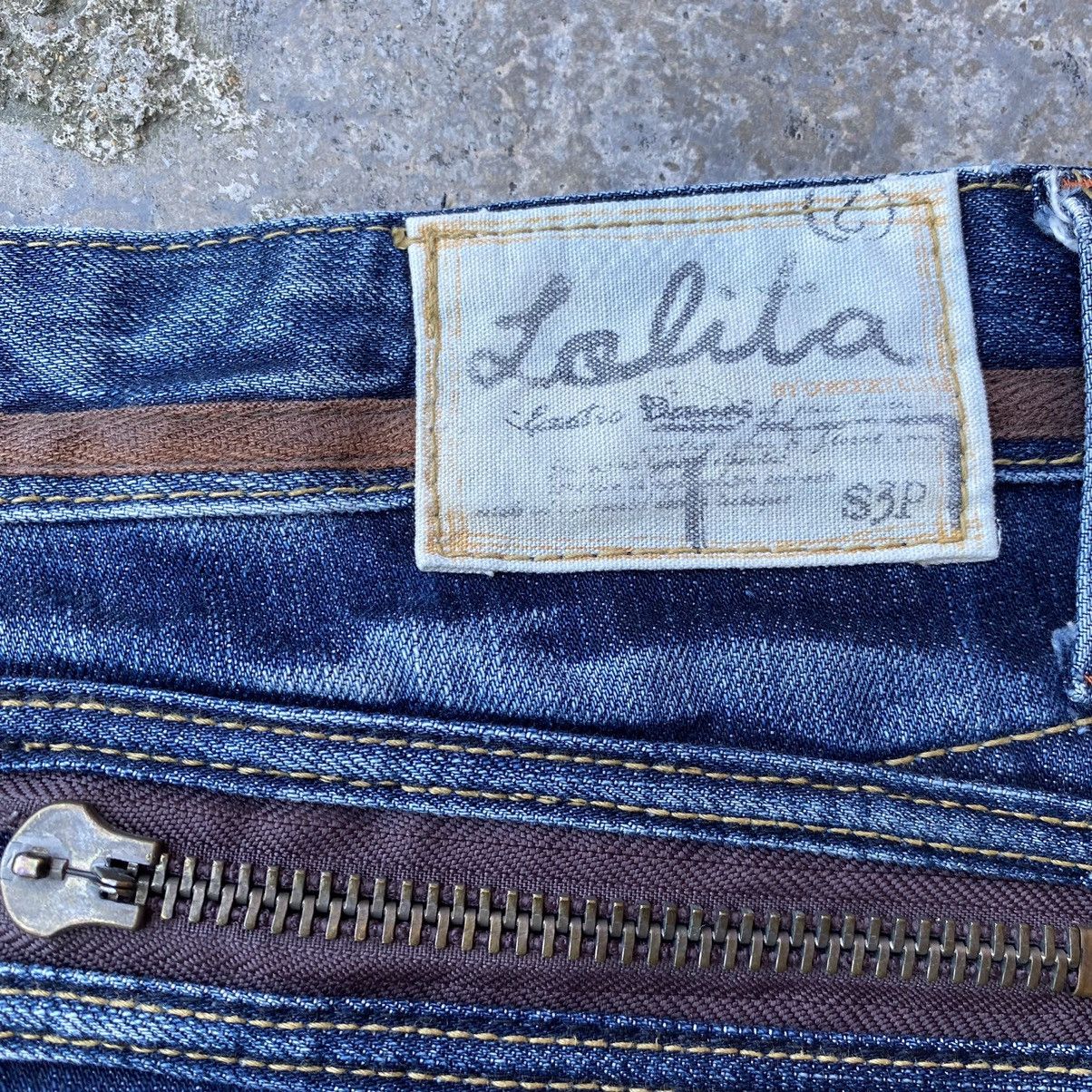 Designer × Japanese Brand Vintage Lolita jeans Flare Distressed Jeans Nice Faded Size US 32 / EU 48 - 8 Thumbnail