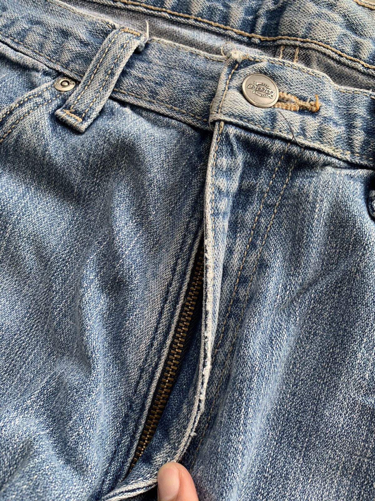 Dickies × Vintage Vintage Dickies Denim Jeans Pant Size US 34 / EU 50 - 2 Thumbnail