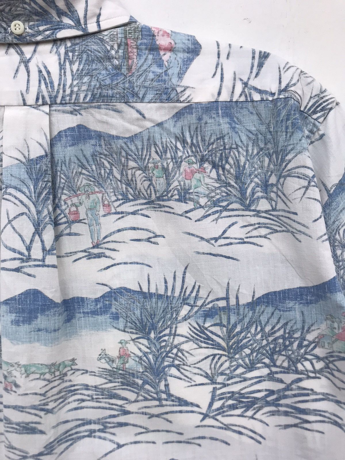 Reyn Spooner Vintage 80s Reyn Spooner Hawaiian Shirt Size US L / EU 52-54 / 3 - 3 Thumbnail